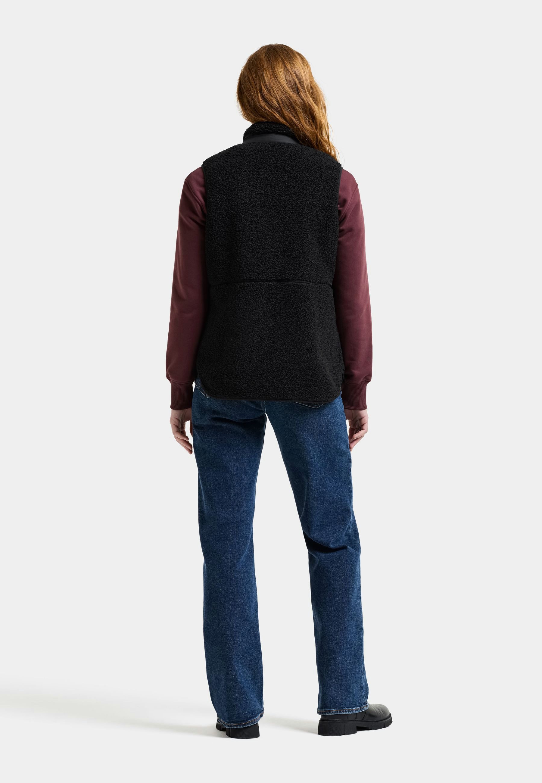 Didriksons Fleeceweste Damen Pile Teddy SIV mit Taschen – Bild 4 von 5