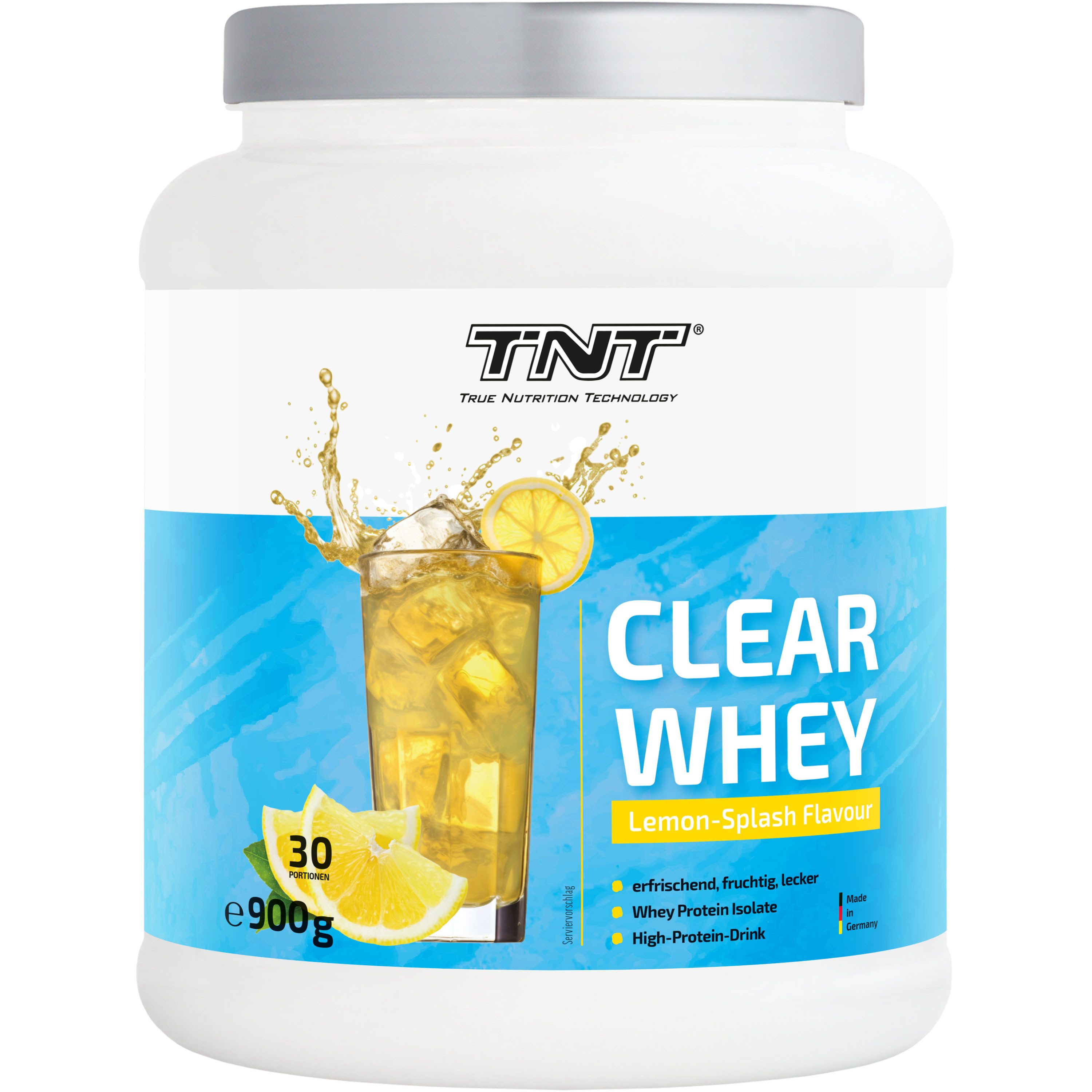 TNT (True Nutrition Technology) Clear Whey - High Protein Proteinpulver als Erfrischungsgetränk Pulver