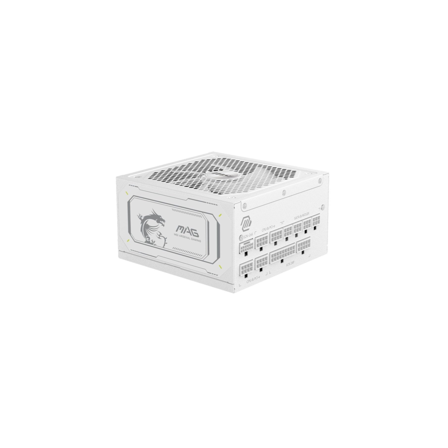 MSI MAG A1000GL PCIE5 WHITE Netzteil