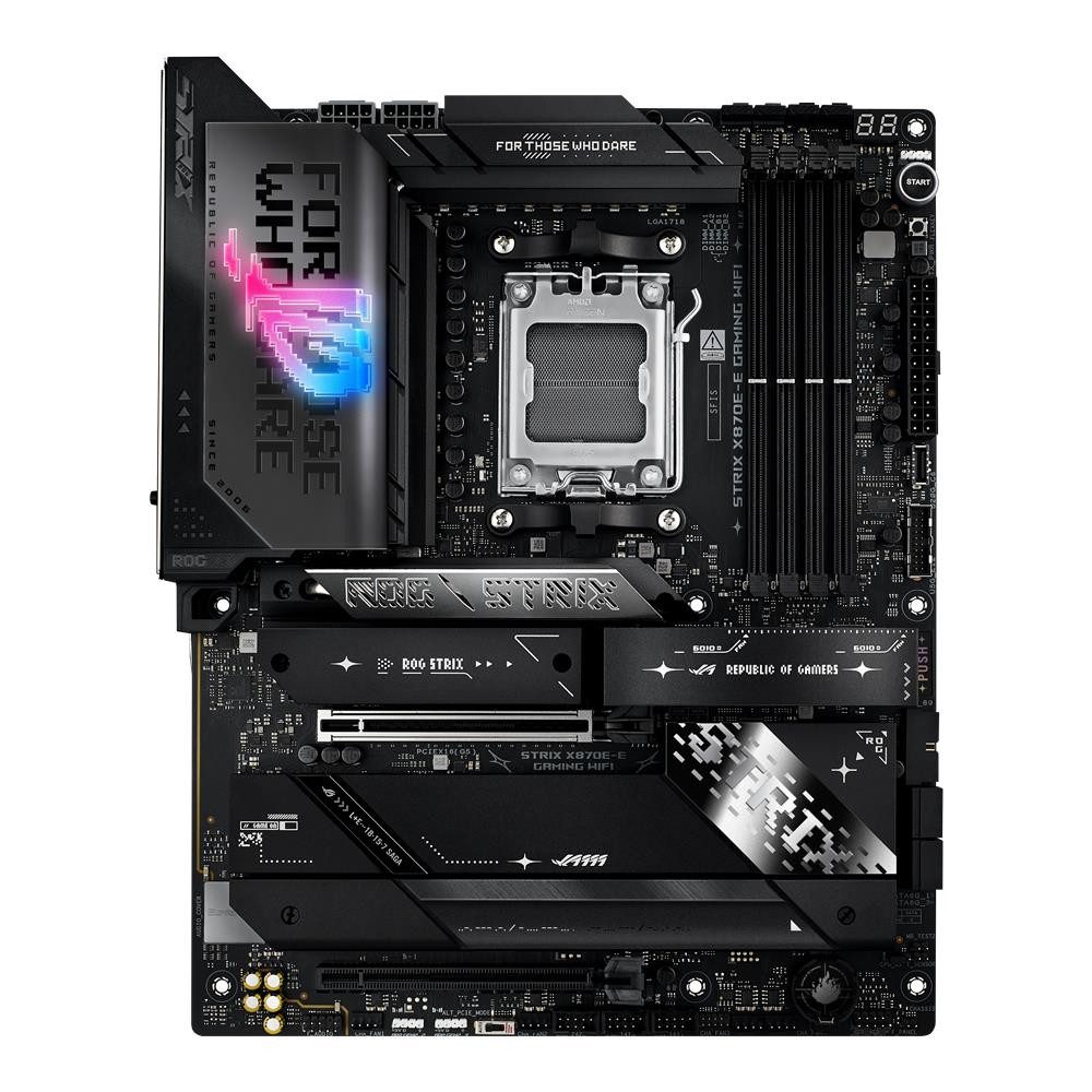 Asus ROG STRIX X870E-E GAMING WIFI Mainboard, ATX DDR5 PCIe 5.0 WiFi 7 AM5 – Bild 2 von 5