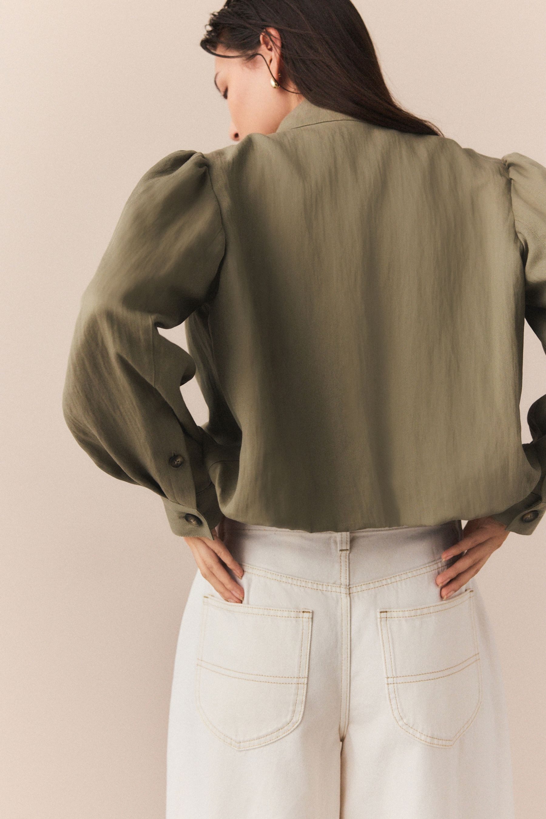 Next Bomberjacke Bomberjacke im Utility-Stil mit Trichterkragen (1-St) günstig online kaufen