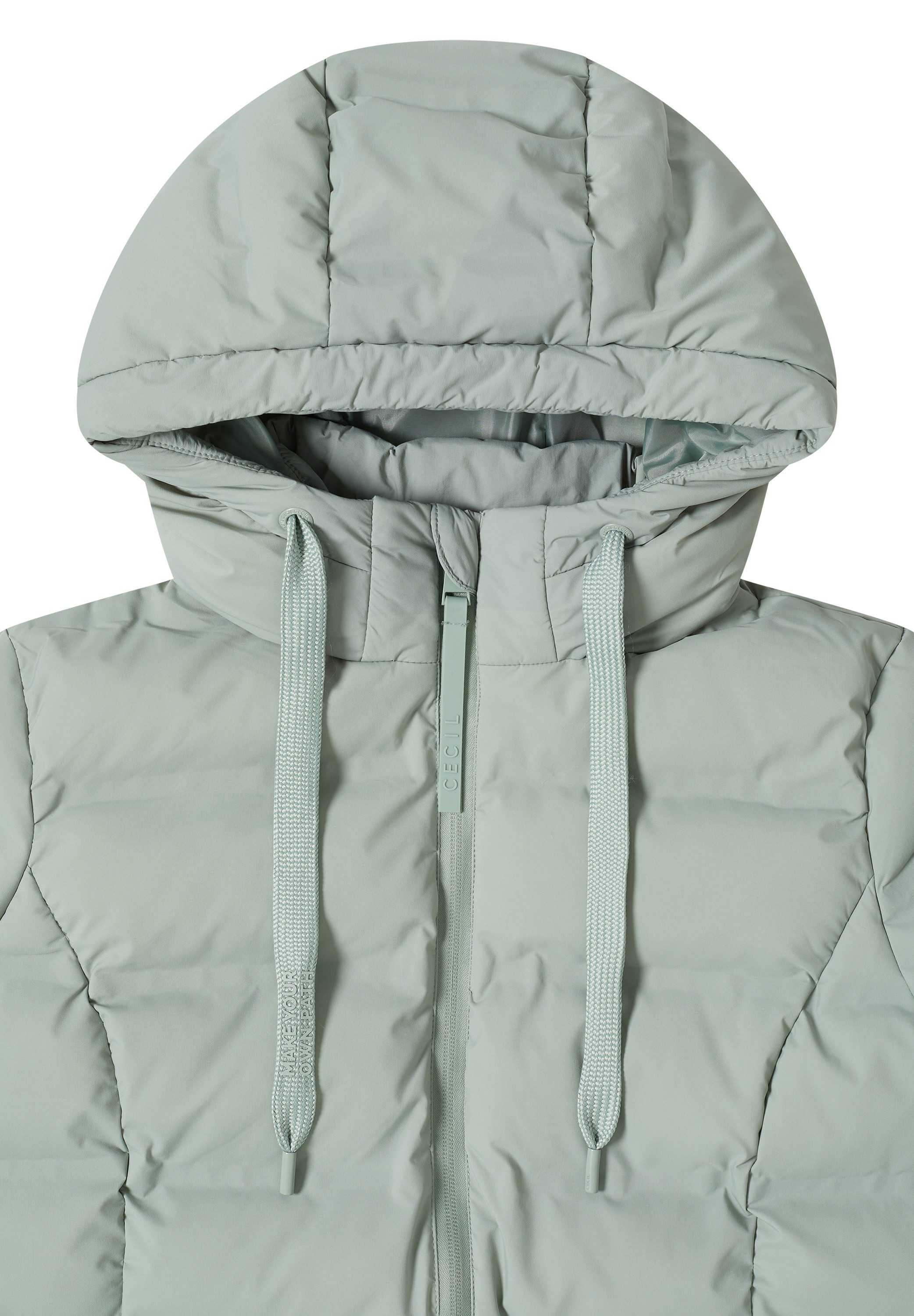CECIL Steppjacke mit Kapuze mit Tunnelzugband