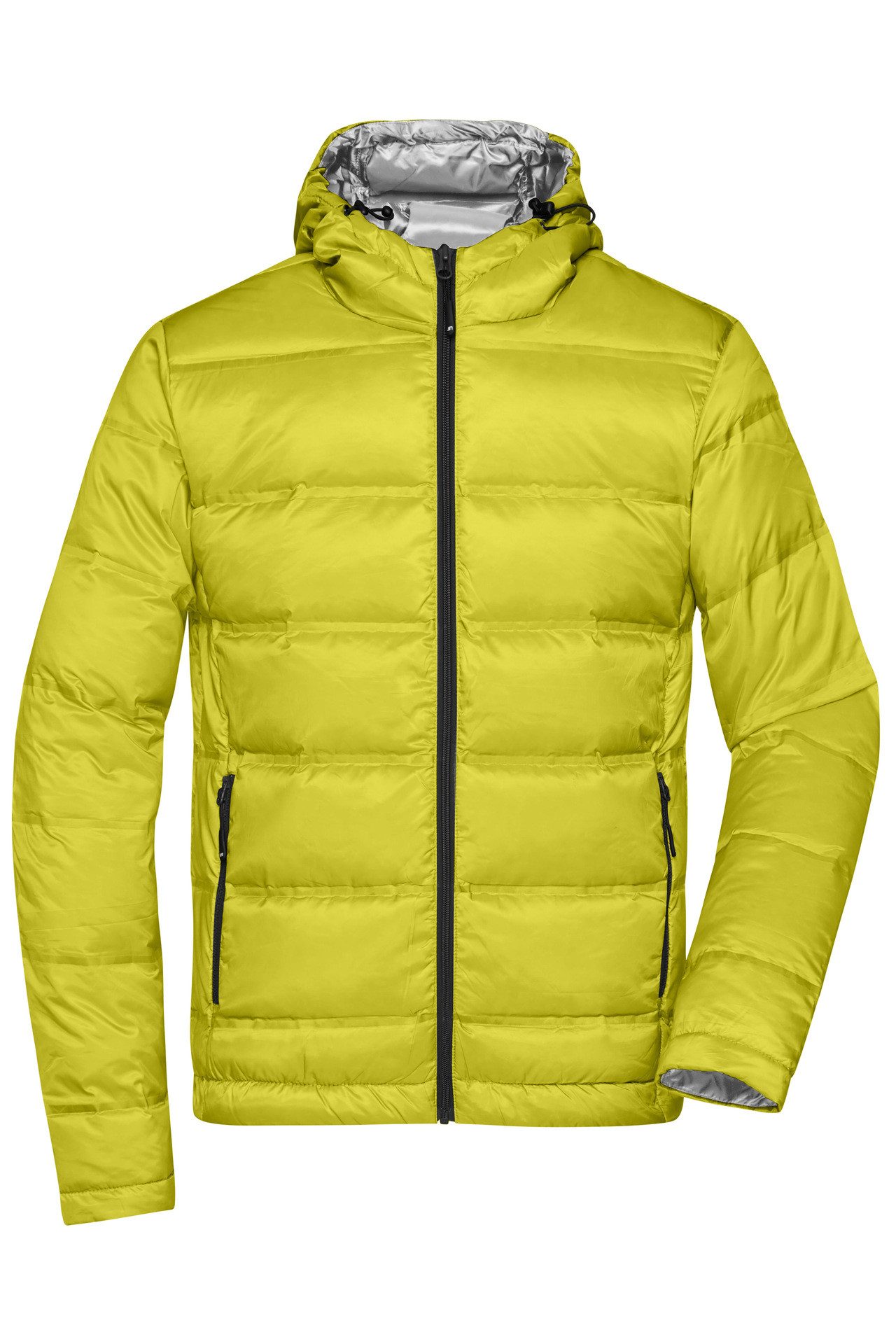 James & Nicholson Daunenjacke Sportliche Herren Daunenjacke mit Kontrast-In günstig online kaufen