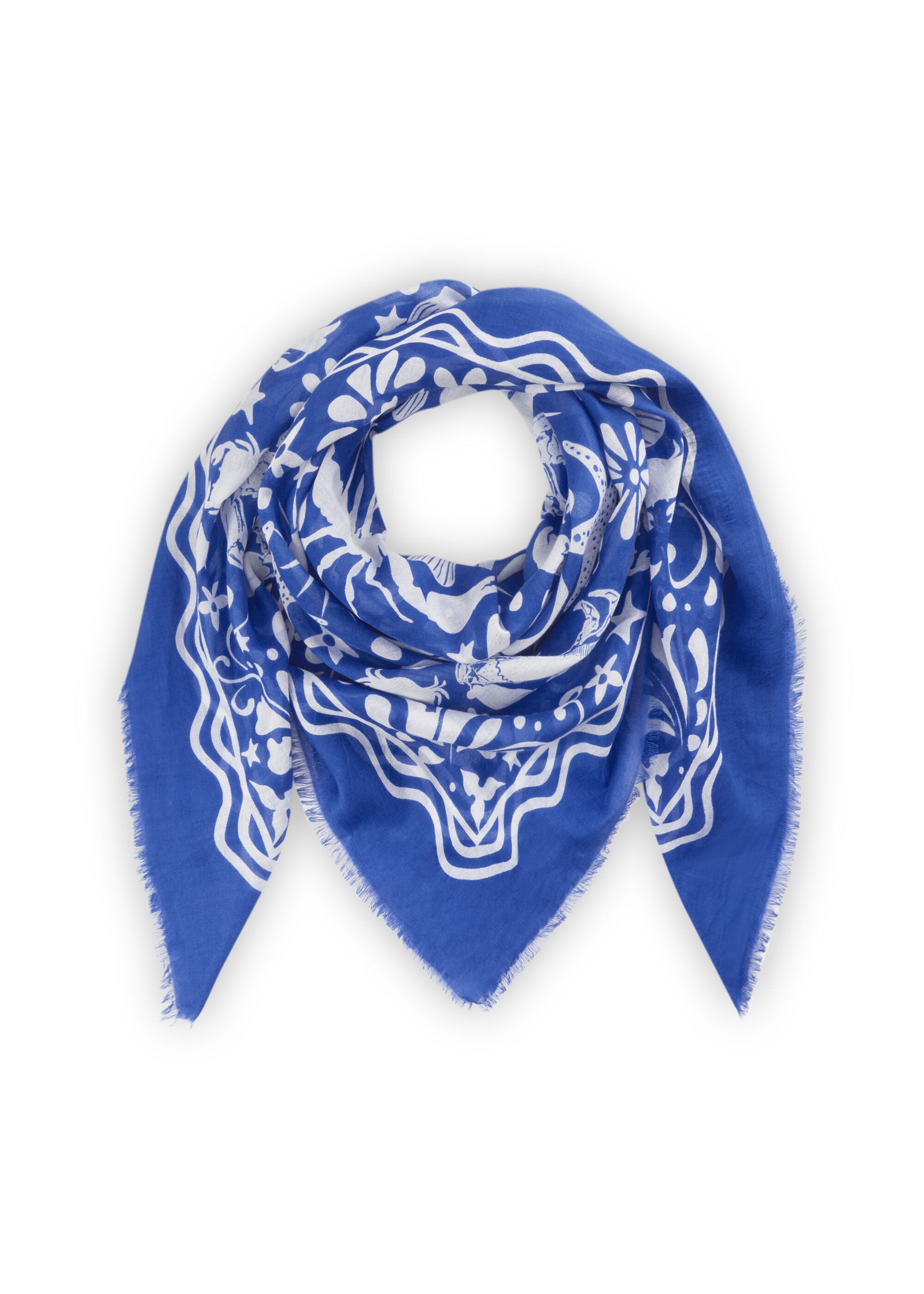 Codello Halstuch, mit Meeres-Motiven günstig online kaufen