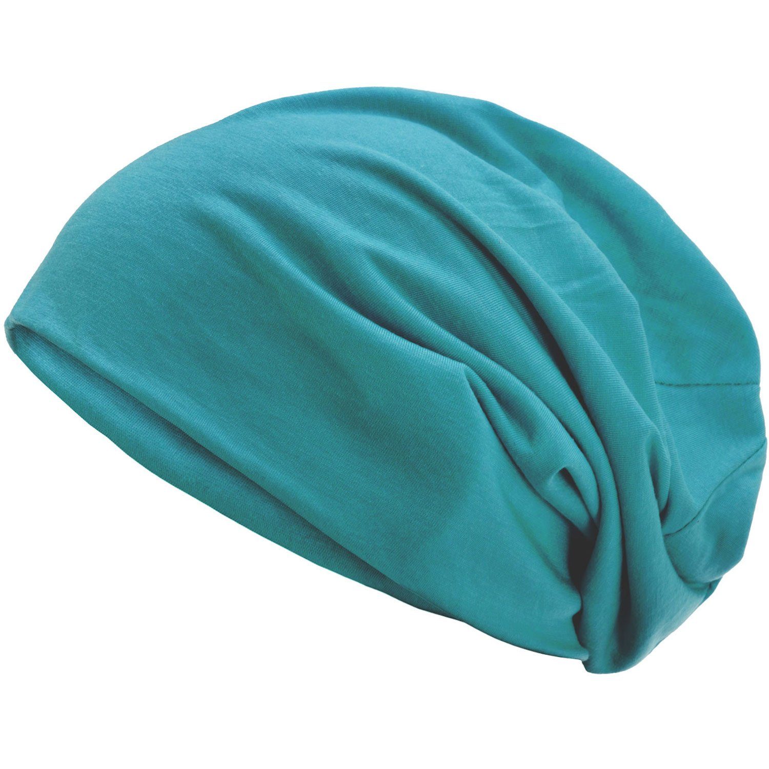 style3 Beanie (1-St) Mütze Damen Herren Haube Sommer Herbst XXL Chemo Schlafmütze Cap
