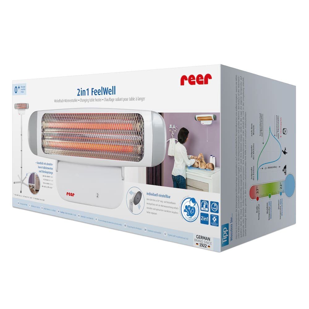 Reer Wickeltisch-Heizstrahler FeelWell 2in1 günstig online kaufen