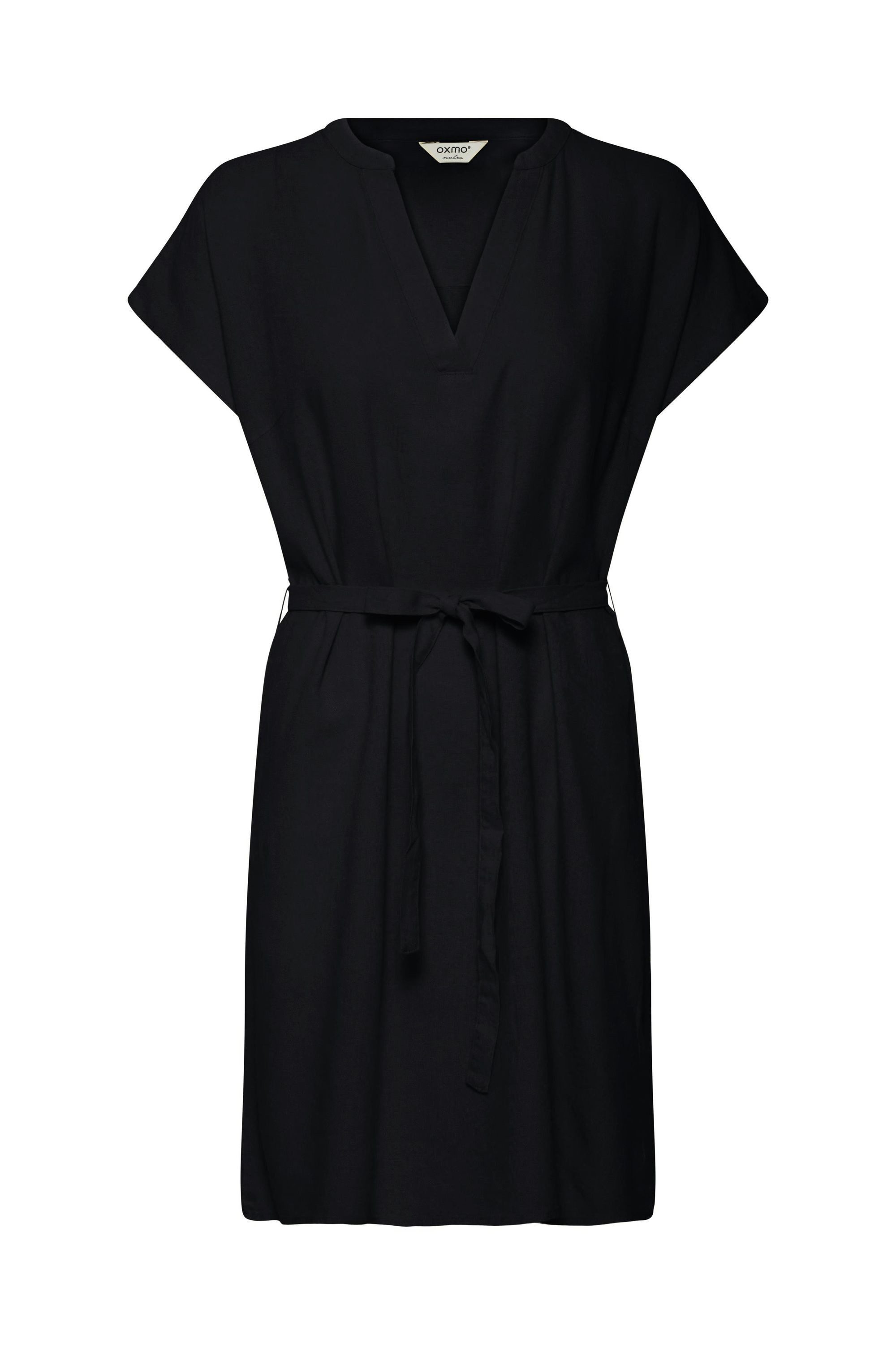 OXMO Minikleid OXNInna V-Neck Kleid - Loose Fit