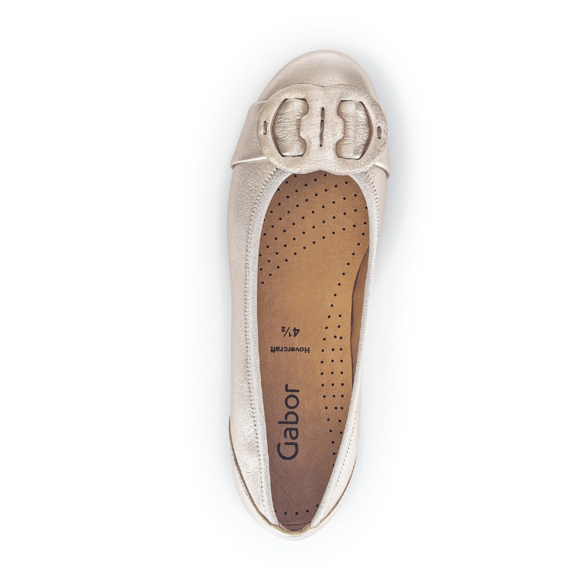 Gabor Gabor 4.163.62_6, Ballerina, Gold, Damen Ballerina