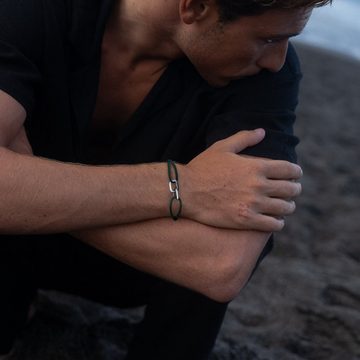 Made by Nami Armband Herren Surfer Armband Segeltau Armband Handgemacht, Minimalistisches Armband Wasserfest Damen Armband Verstellbar