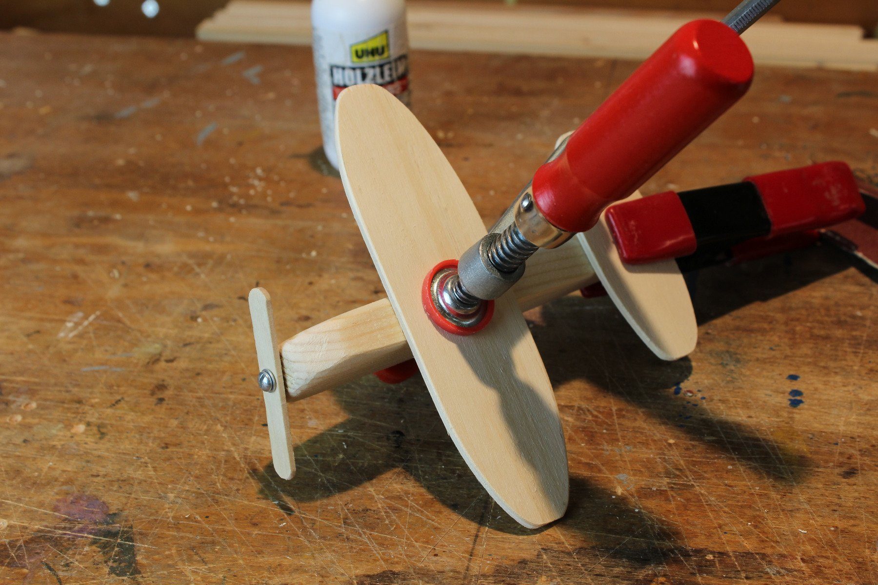 Die Werkkiste Bastelnaturmaterial Flugzeug