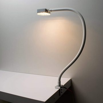 Yu Yang Bettleuchte 9CH, LED fest integriert, Warmweiß, LED Leseleuchte, Warmweiß, 2er Set, mit Trafo, mit flexiblem Schwanenhals
