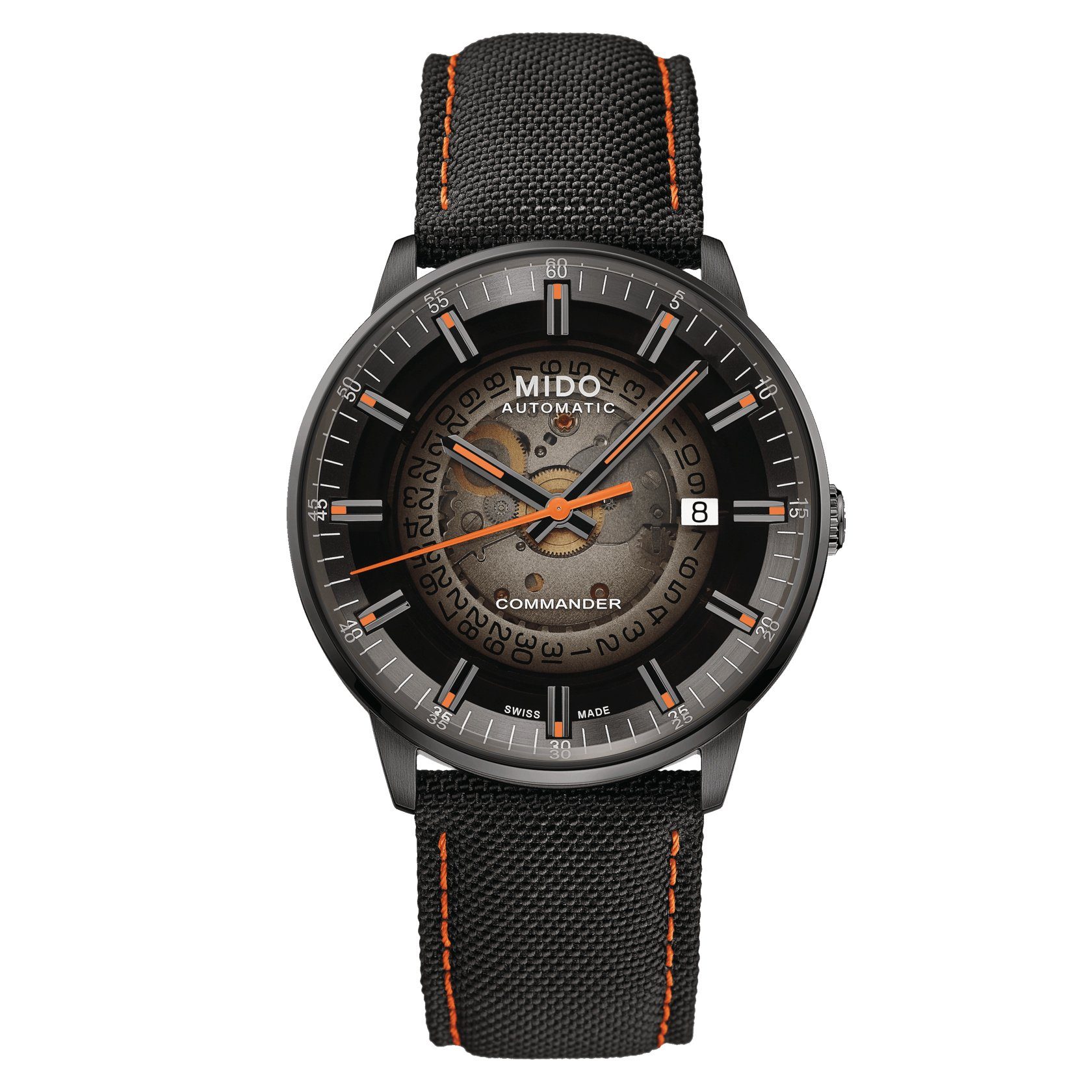 Schweizer Uhr Herrenuhr MIDO Commander II Automatik