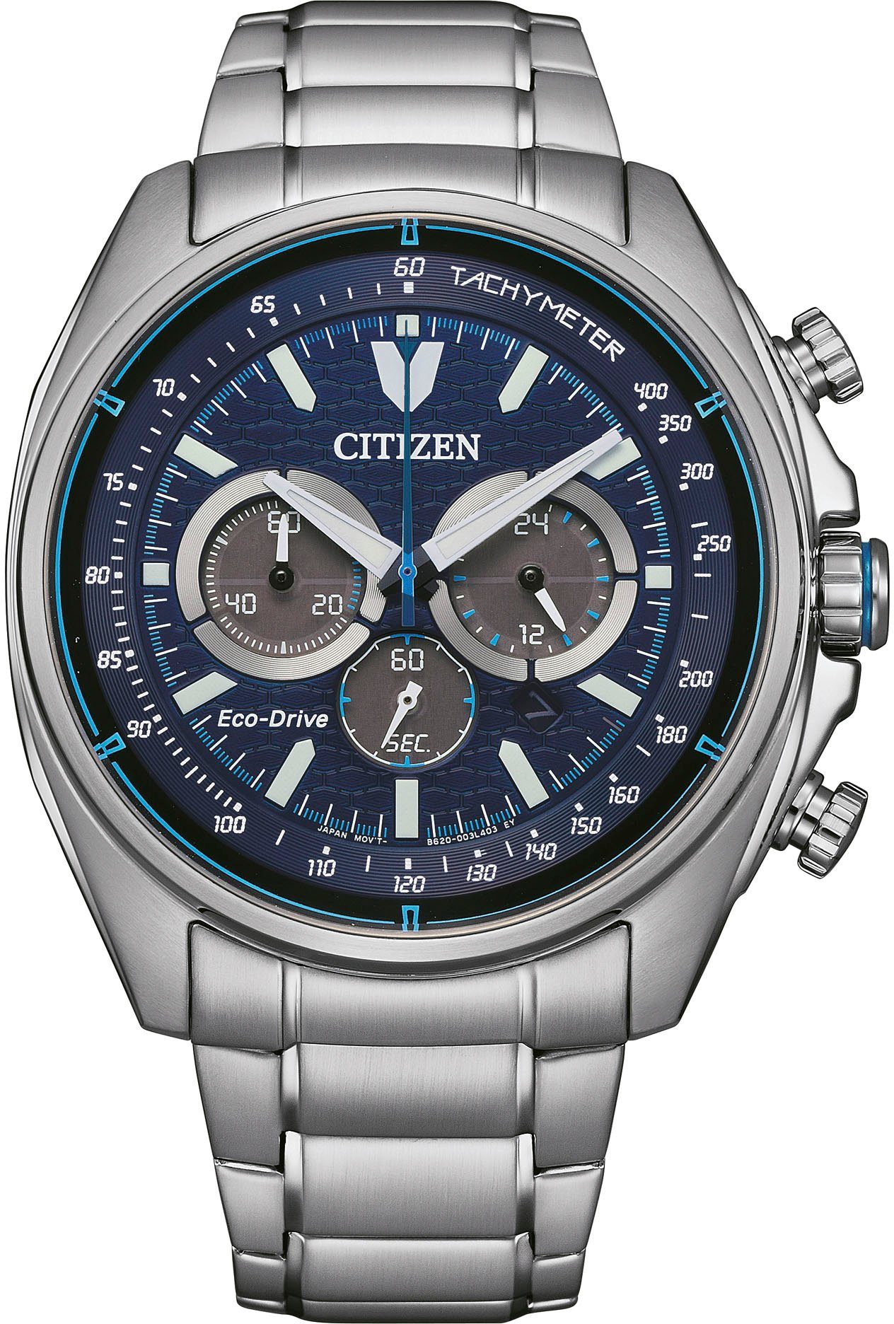 Citizen Chronograph CA4560-81L, Armbanduhr, Herrenuhr, Solar, Stoppfunktion