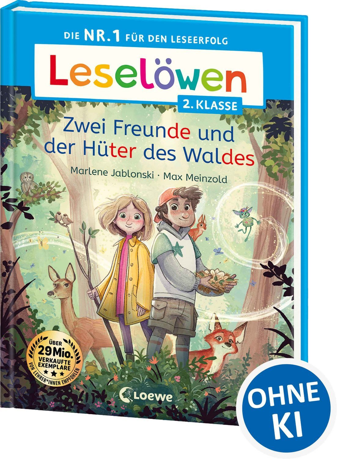 Leselöwen 2. Klasse - Zwei Freunde und der Hüter des Waldes / Marlene Jablonski