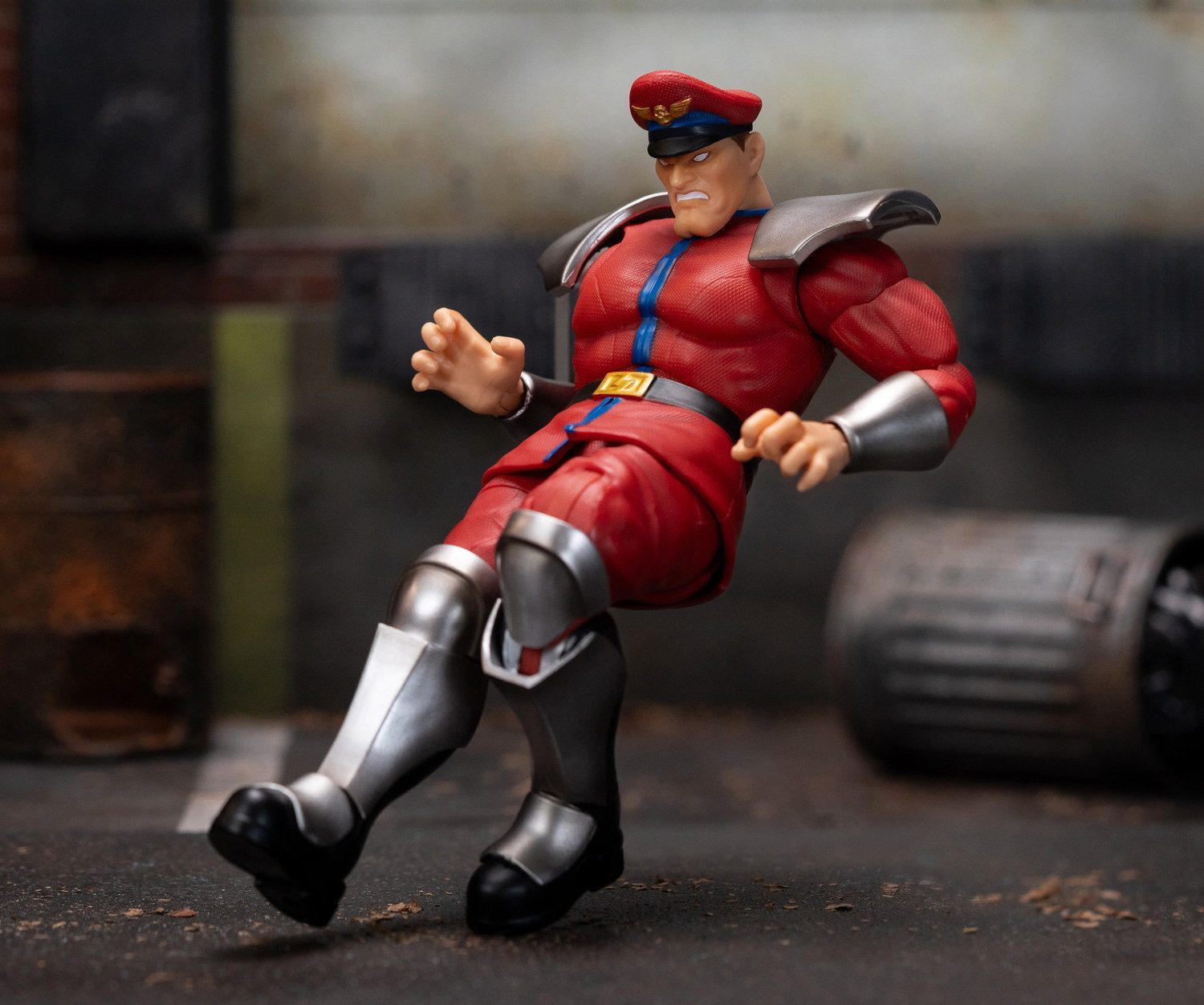 JADA Actionfigur Sammelfigur Action Street Fighter II M. Bison 15cm 9334219314R00
