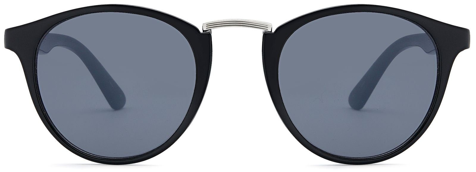 styleBREAKER Sonnenbrille Sonnenbrille mit runden Gläsern und Metall Nasens günstig online kaufen