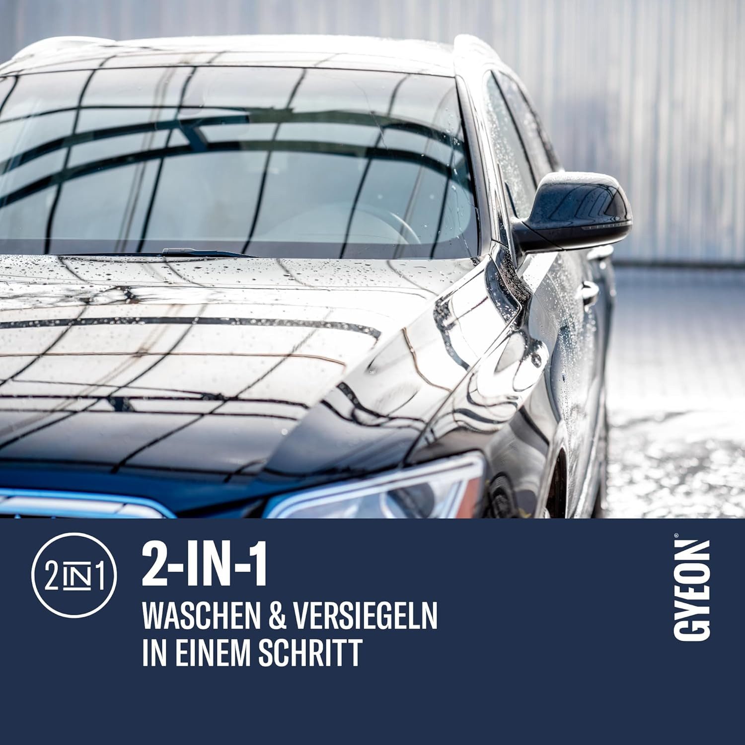 GYEON Q²M Bathe+ Car Shampoo (pH-neutral, residue-free, streak-free)