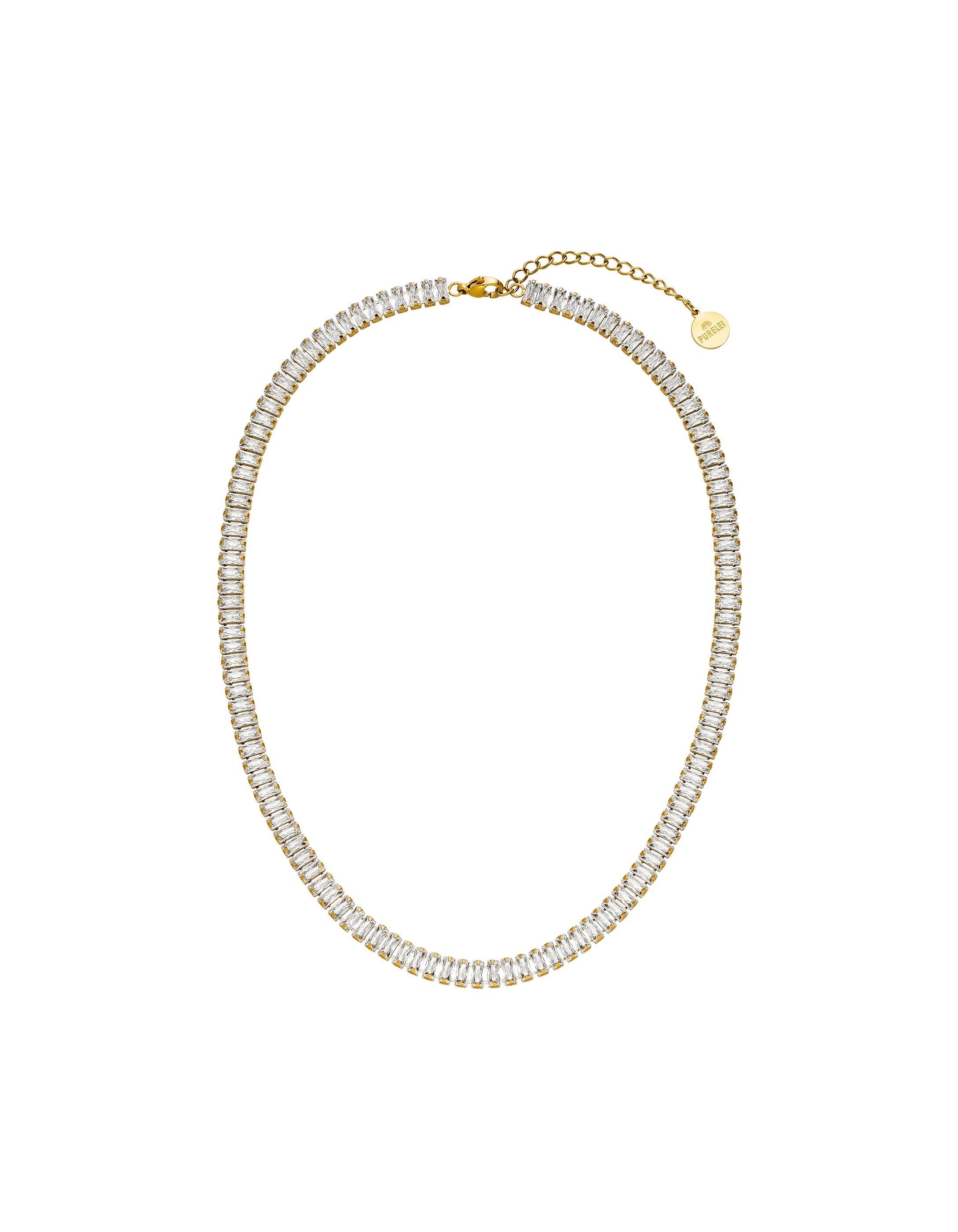 Purelei Kette mit Anhänger Crystal Glow (Kette mit Anhänger, 1-tlg) günstig online kaufen