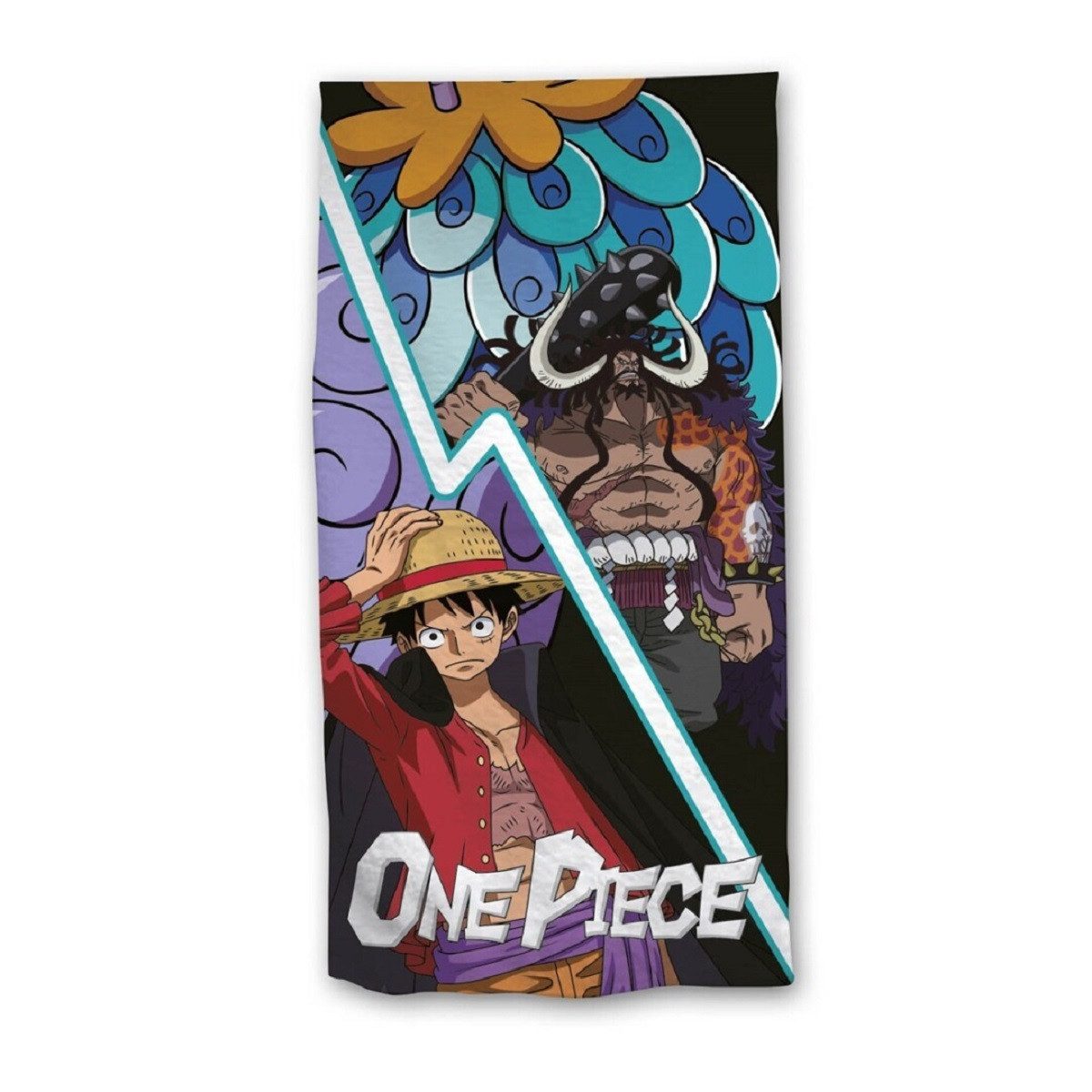 One Piece Anime Strandtuch Badehandtuch – 70x140 cm aus weichem Polyester, (1-St)