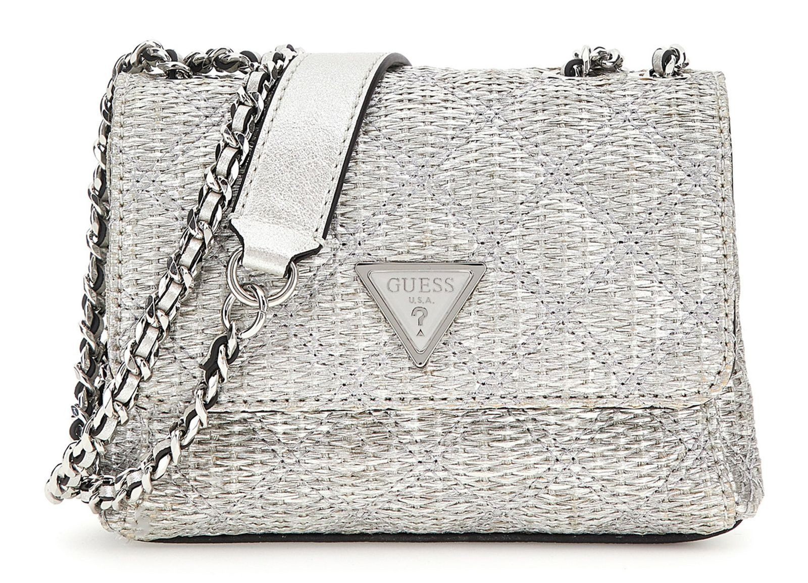 Guess Umhängetasche Mini Compound Convertible Flap Bag