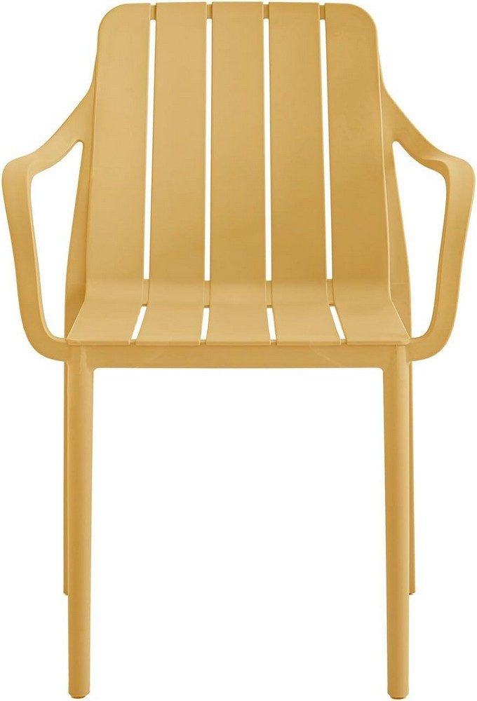 VORTIVO Gartenstuhl stapelbar – wetterfest, bis 200 kg, für Balkon, Terrasse & Esszimmer (2er-Set), bis zu 200 kg belastbar – Bild 5 von 5