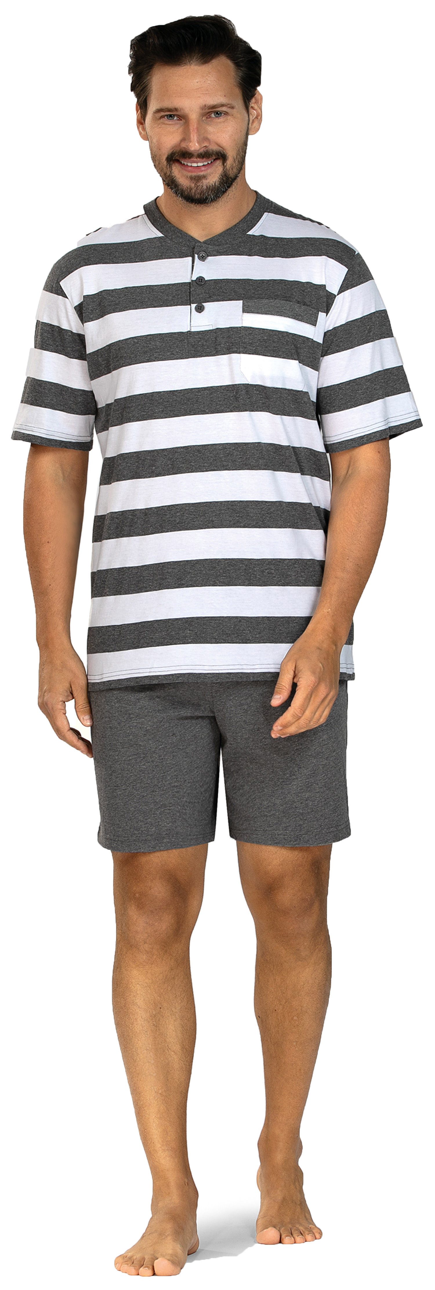 Comte Shorty Herren Schlafanzug kurz (2 tlg) Modisches Design