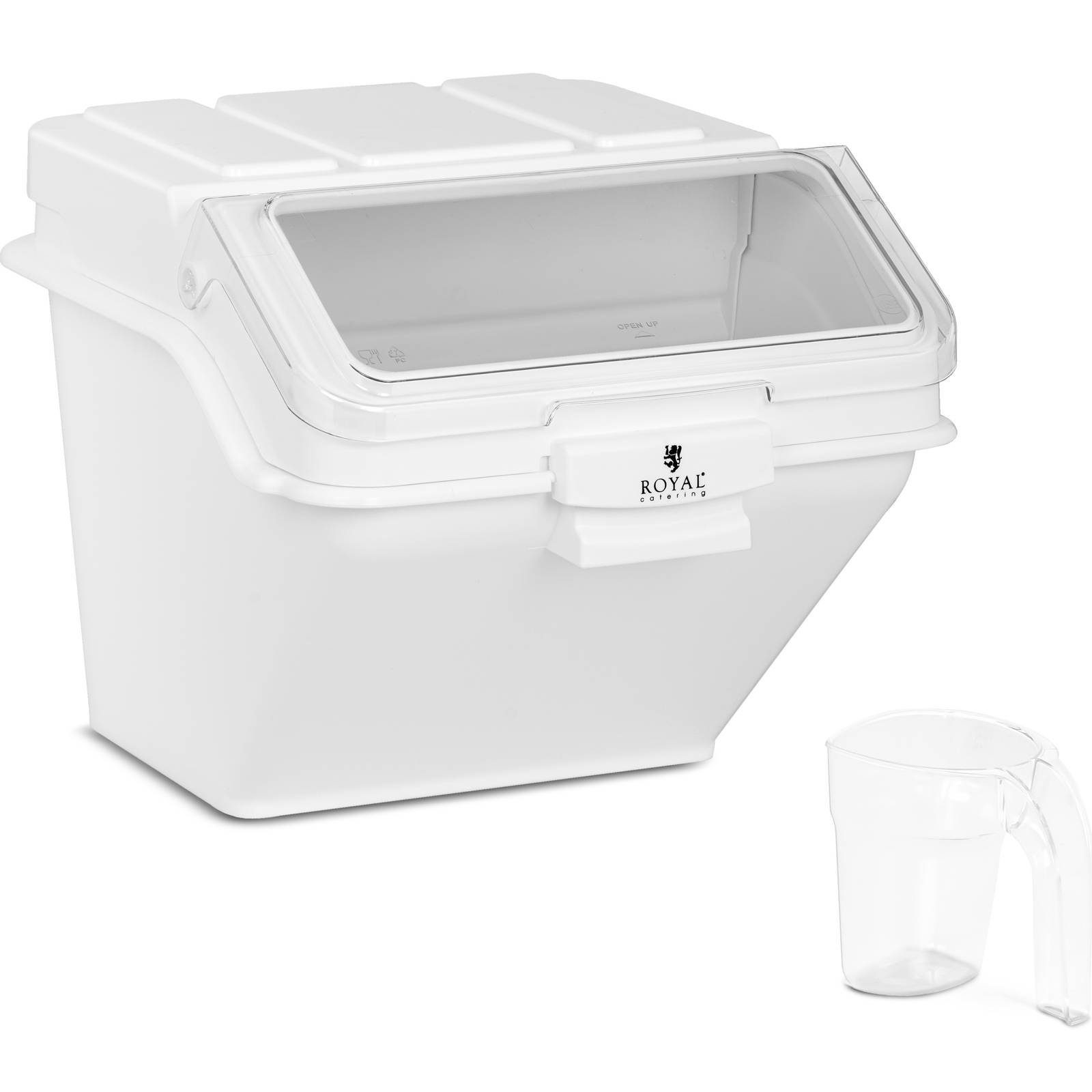 Royal Catering Aufbewahrungsbox Zutatenbehälter mit Deckel Vorratsbehälter Küche Lagerbehälter