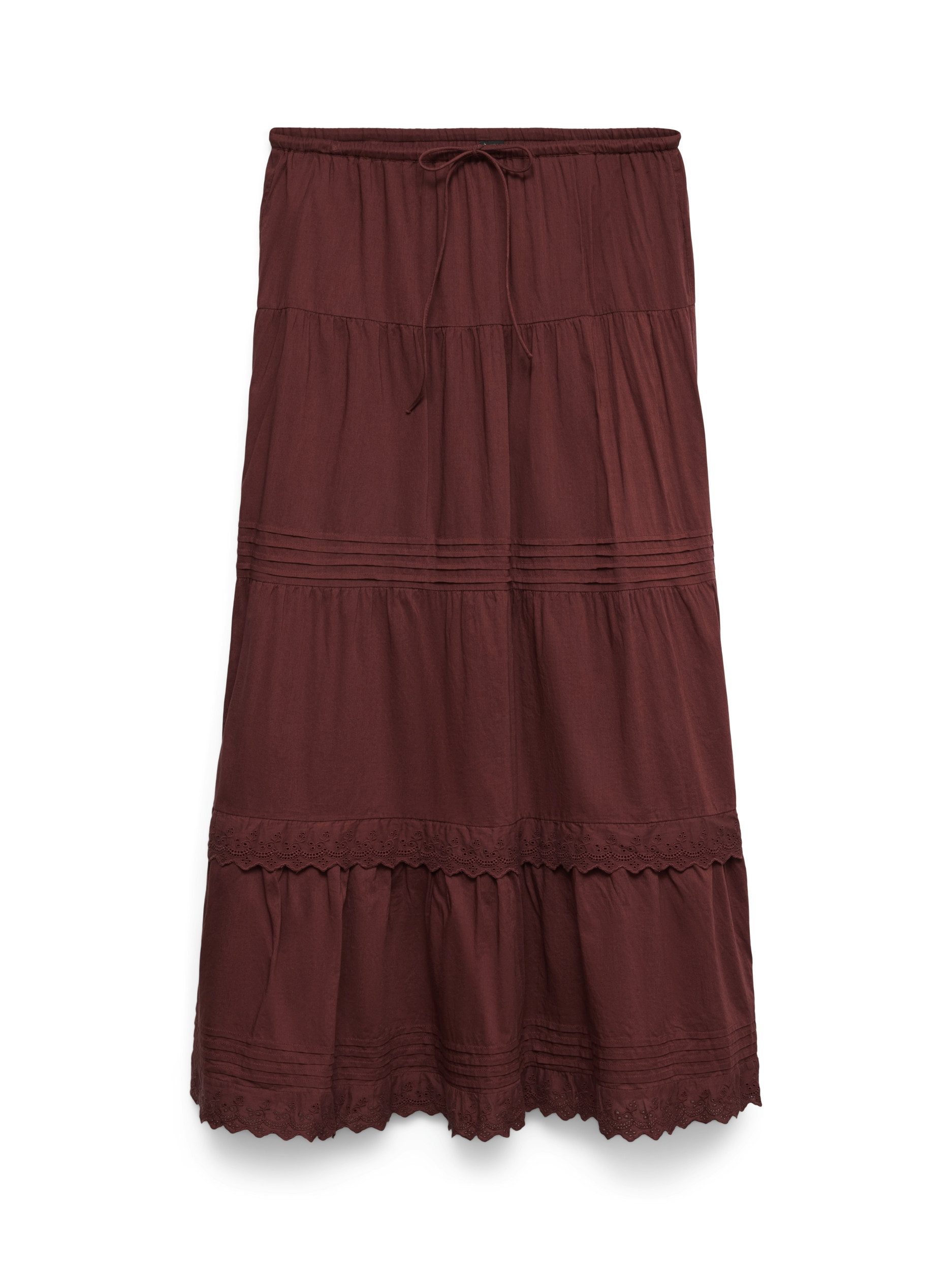 Vero Moda A-Linien-Rock VMSANDY HW ANKLE SKIRT WVN, Andorra