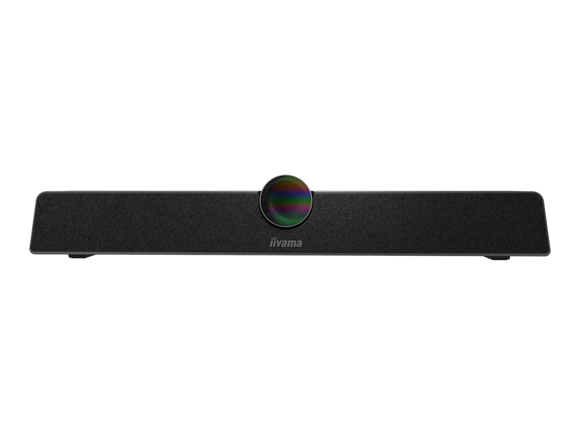 Iiyama IIYAMA Konferenzbar UC CAM120ULB-1 4K All-in-One USB-C Konferenztelefon