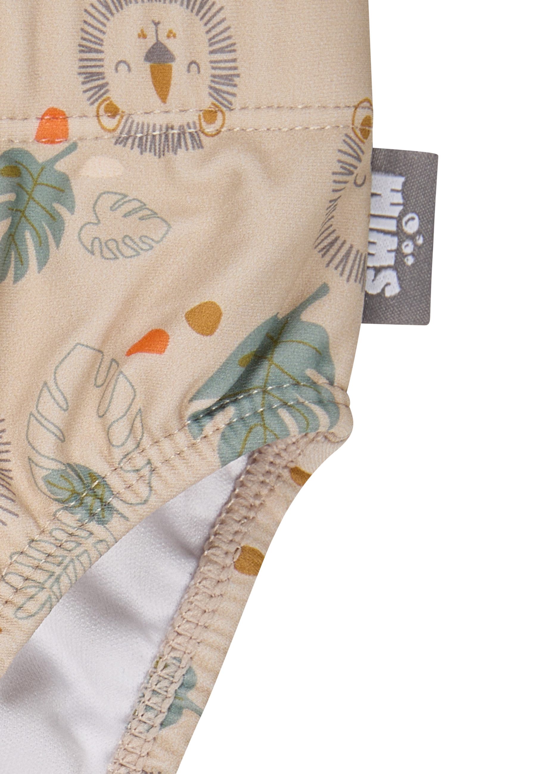 Sterntaler® Badehose UV-Schutz 50+ Badehose Safari (1-St) Badehose mit Safari-Muster & Kordel, Windeleinsatz bis 86/92 – Bild 4 von 5
