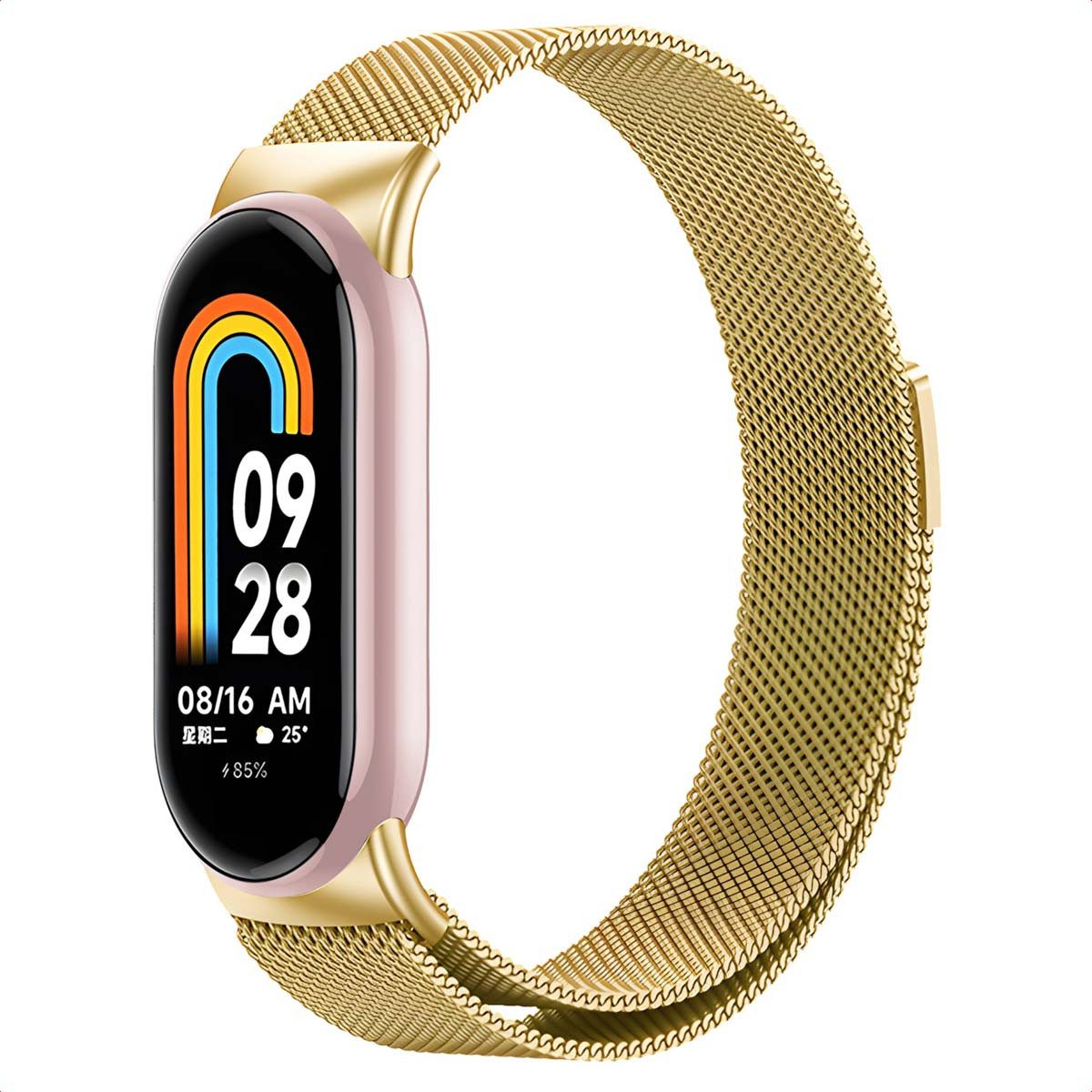 imoshion Smartwatch-Armband imoshion Magnetisches Milanaise Armband für das Xiaomi Smart Band 8