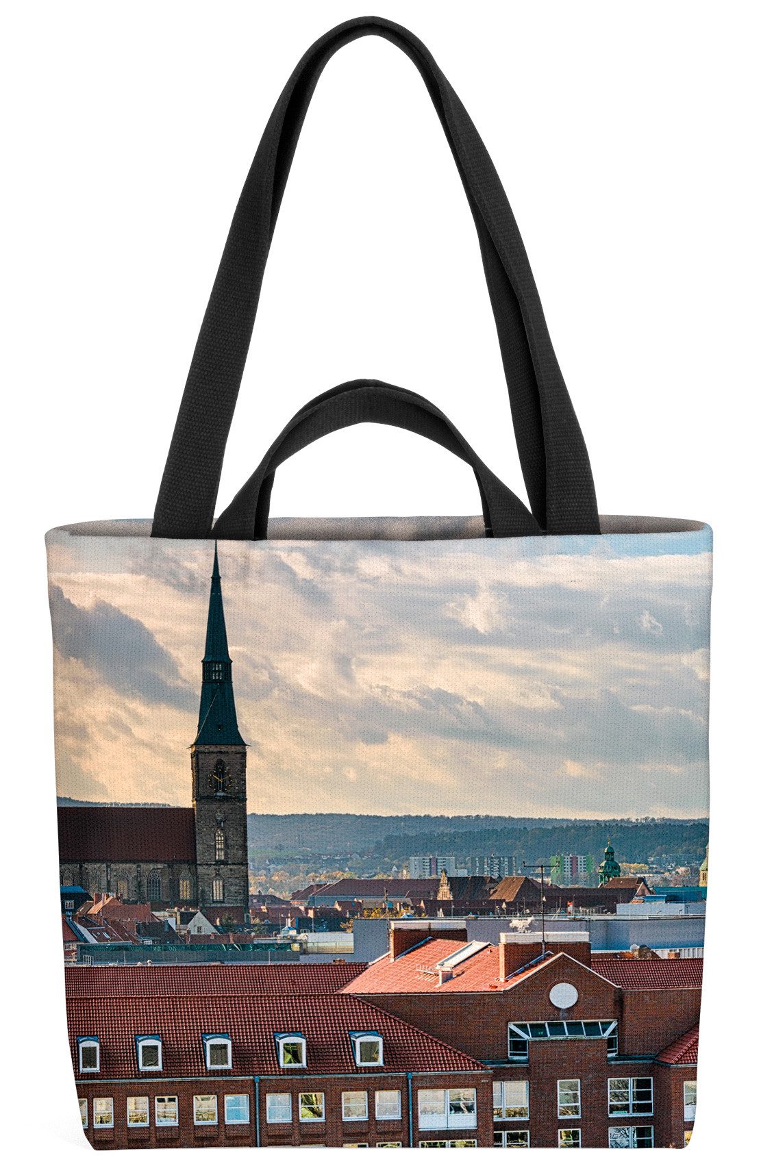 VOID Shopper Einkaufstasche, Hildesheim Niedersachsen Hildesheimer Mariendom St. Michaeilis Knoche