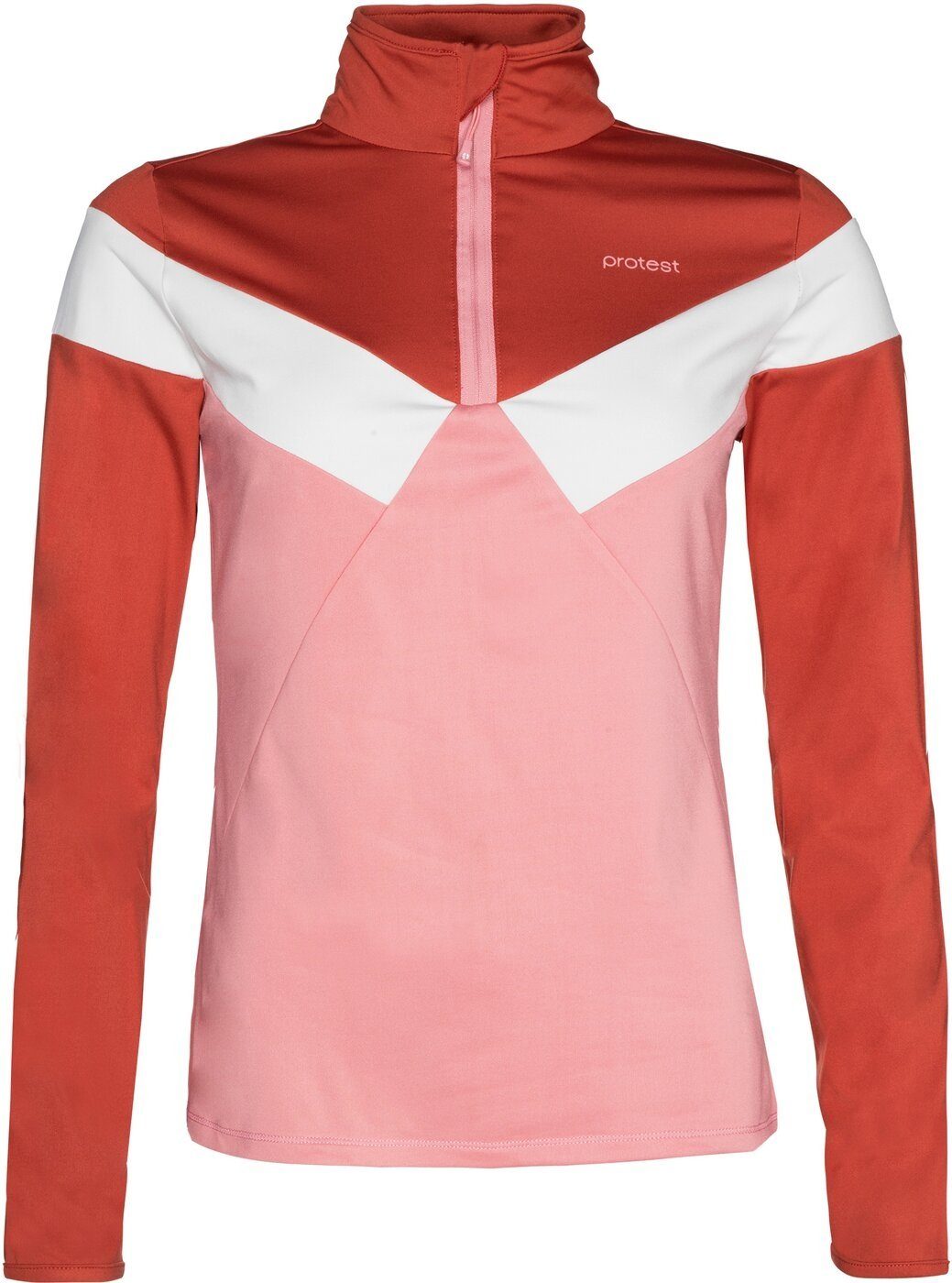 Fleecepullover IRENE 1/4 zip top