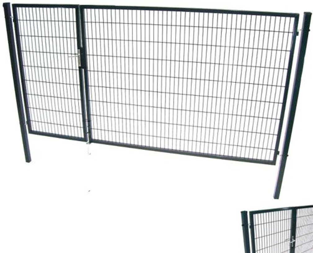 Apex Garagentor Gartentor Tor Doppelflügeltor 180x350 cm Doppelflügel Einfahrtstor
