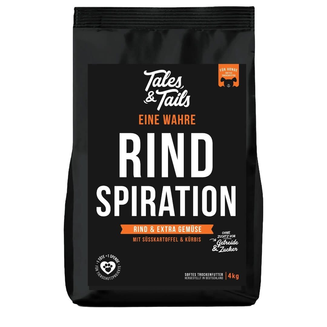 Tales & Tails Eine wahre Rindspiration Soft Trockenfutter, 4000g, Getreidefrei