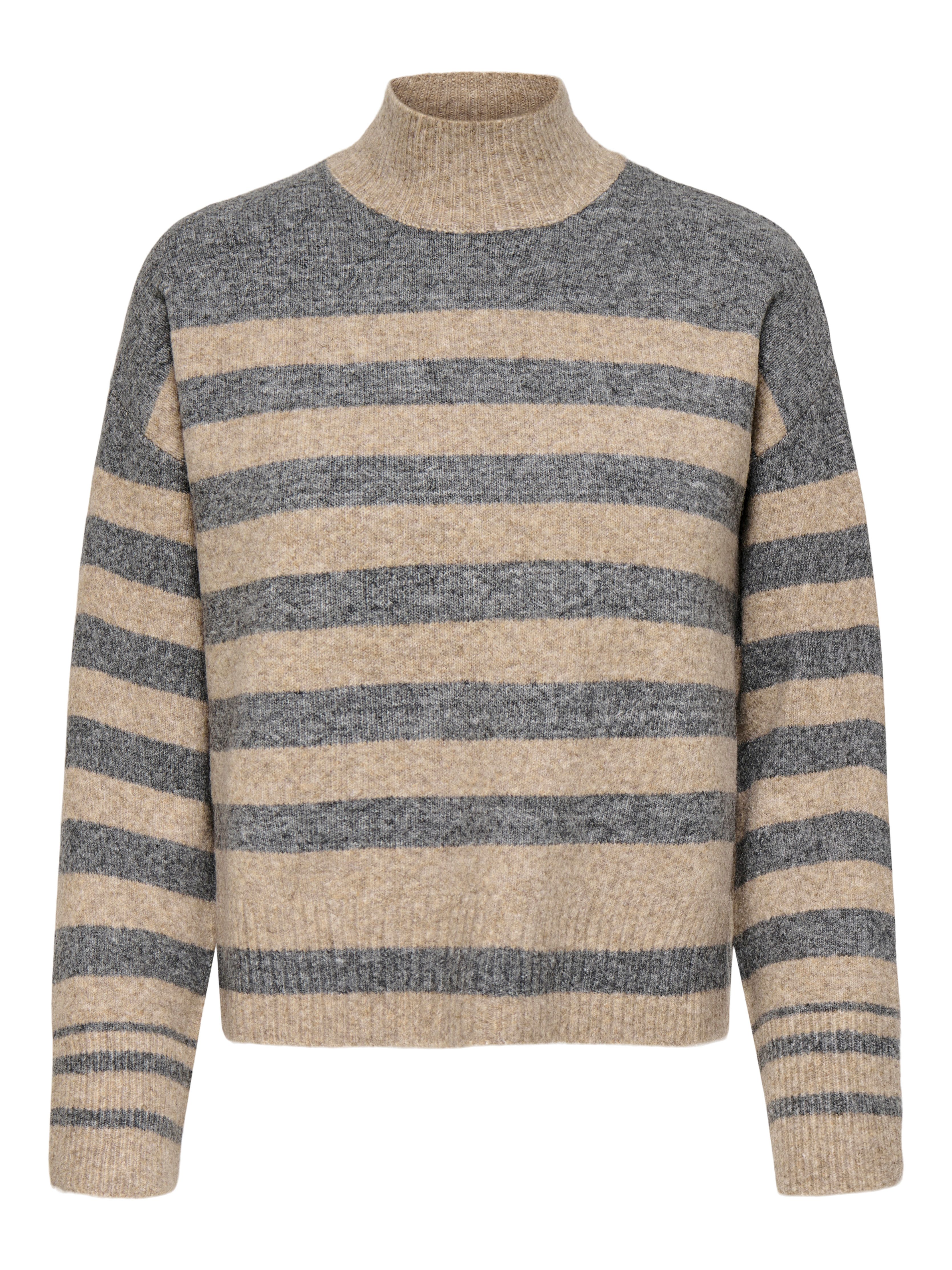 ONLY Strickpullover ONLHEIDI LS HIGHNECK PULLOVER KNT NCA