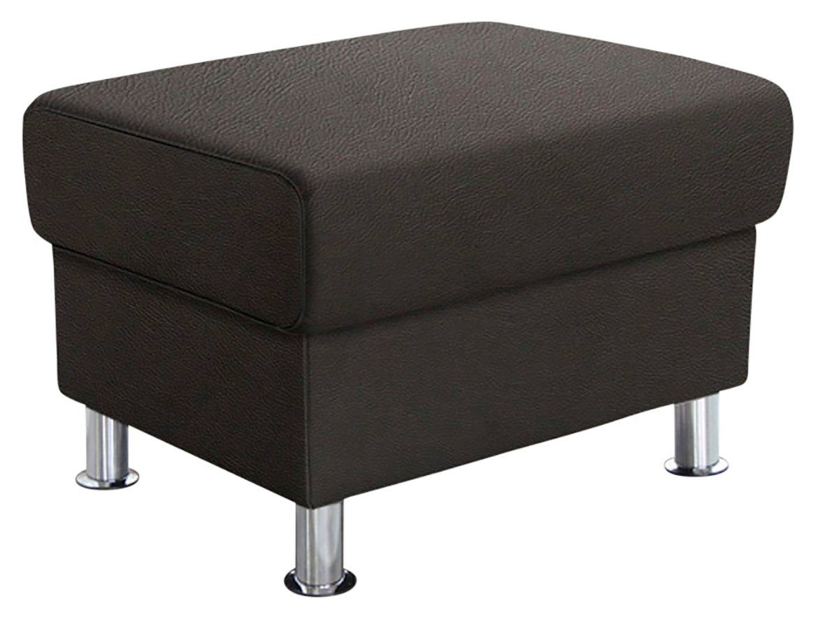 TRENDMANUFAKTUR Hocker Rondo, Polsterhocker zur Serie, Breite 67 cm, Füße c günstig online kaufen