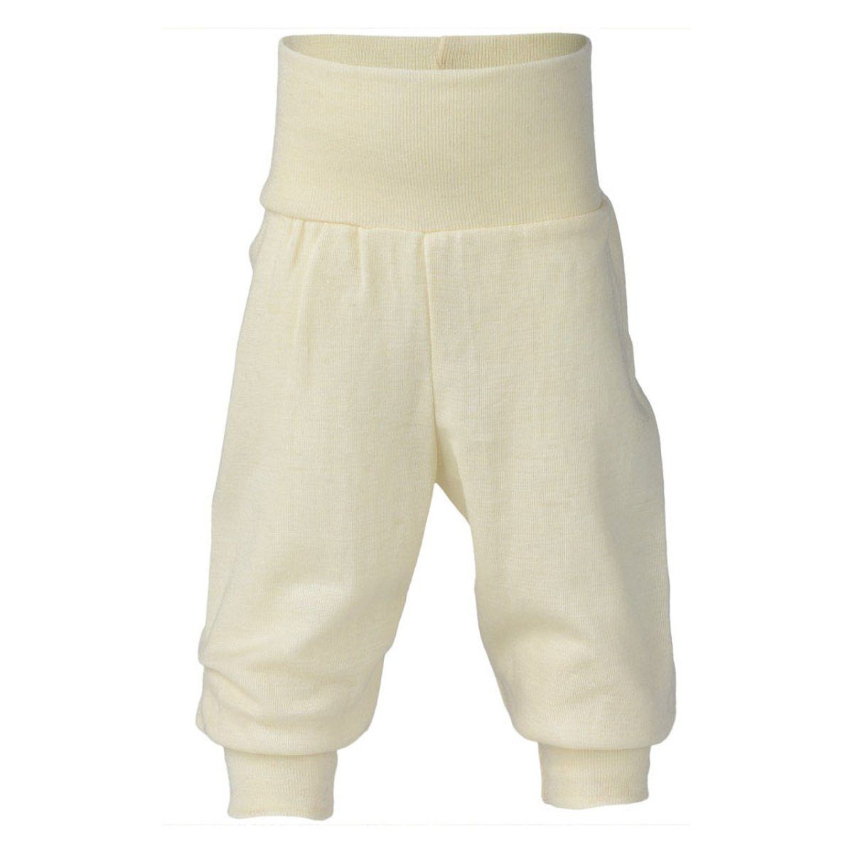 Engel Naturkleidung Schlupfhose (1-tlg) Schlupf-Babyhose aus Bio Merinoschurwolle / Seide