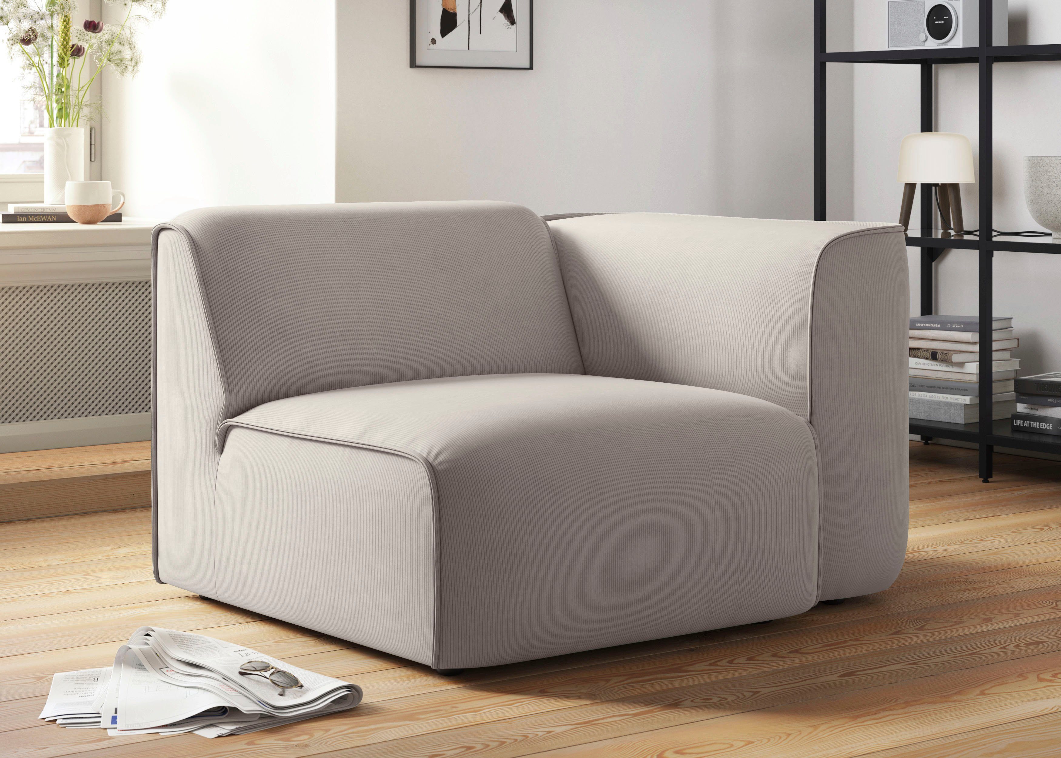 RAUM.ID Sessel Merid Sofa-Eckelement, Maße B/T/H: günstig online kaufen