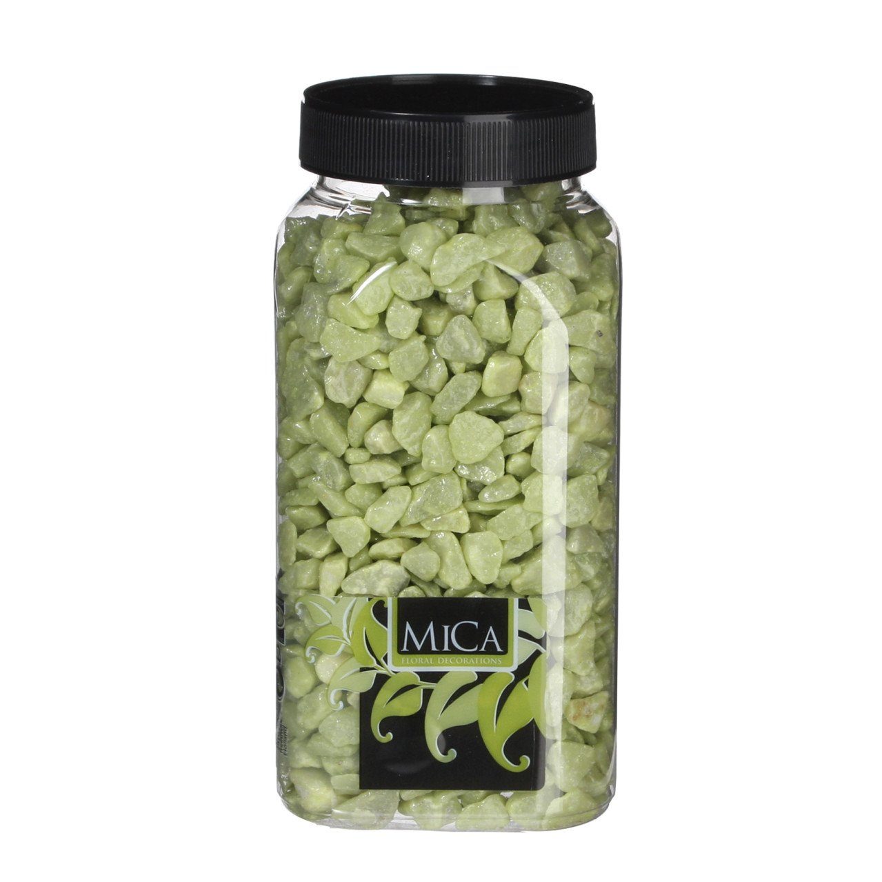 Mica Decorations Dekosteine Mica Dekorative Steine lime 650 ml 1 kg