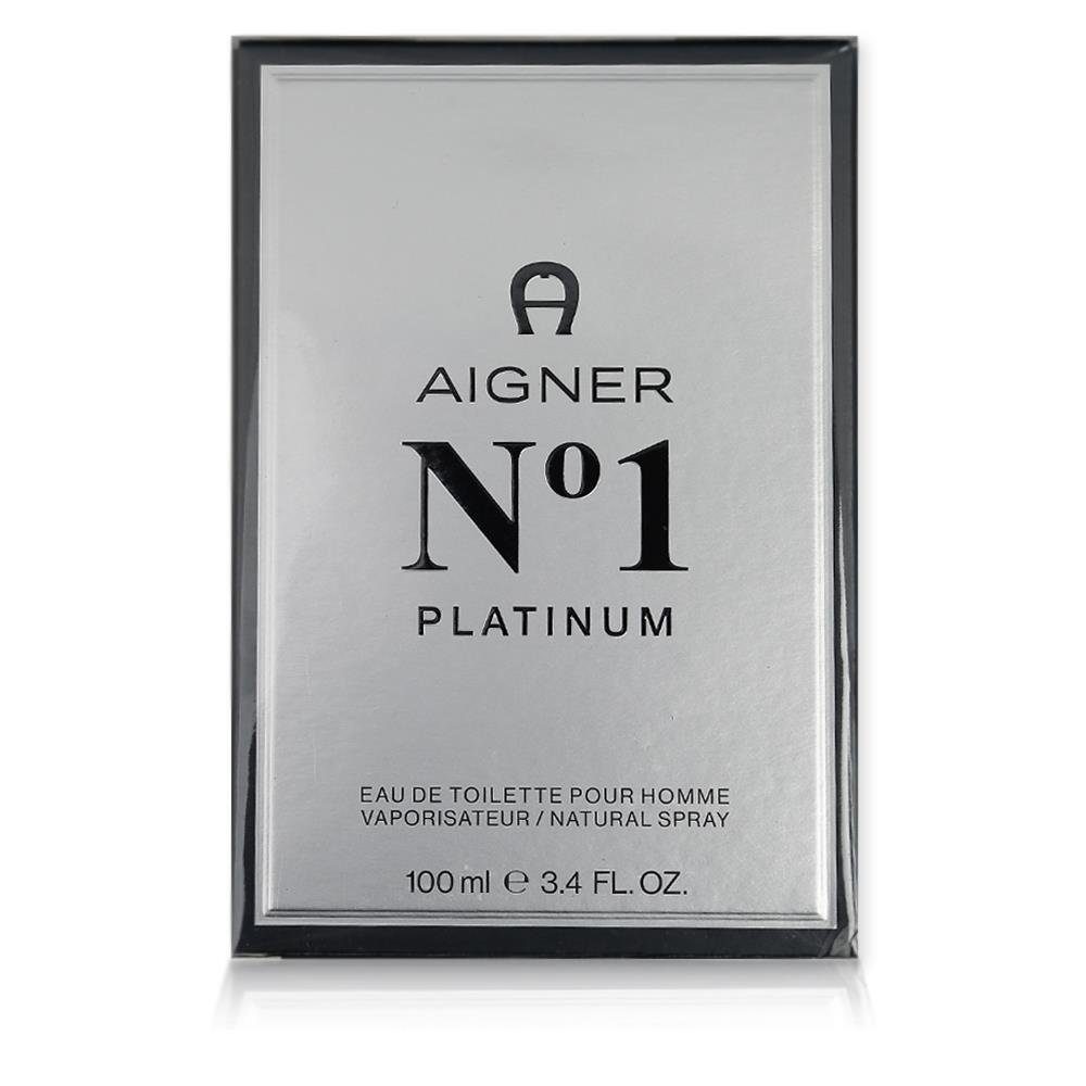 AIGNER Eau ml Aigner 1 No de de 100 Pour Eau Platinum Homme Toilette Toilette
