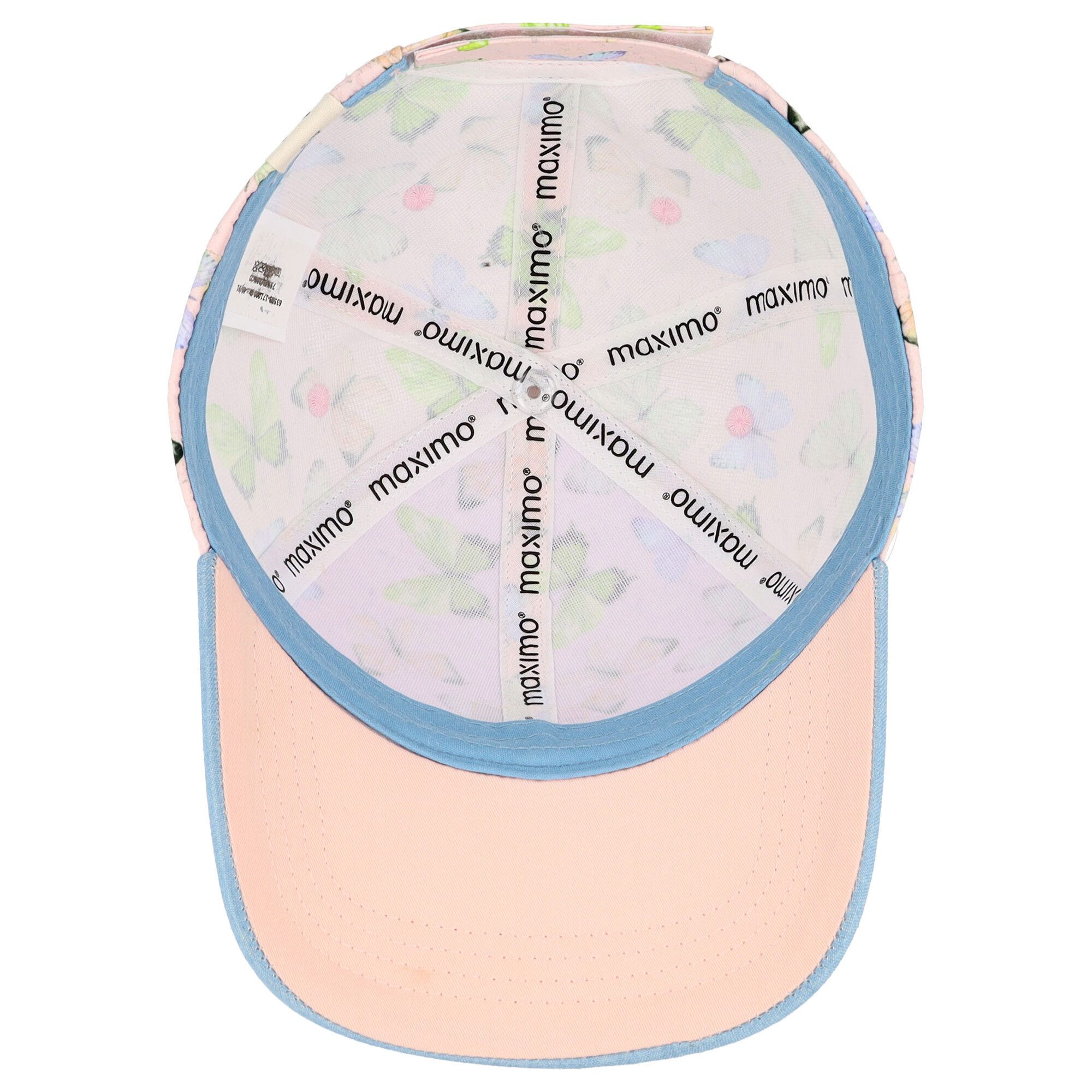 MAXIMO Baseball Cap KIDS GIRL-Cap Schmetterlinge Klettverschluß (1-St)