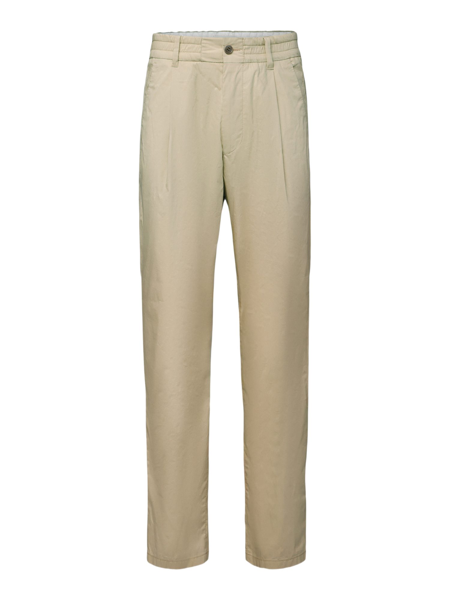 Drykorn Stoffhose natur, Business, Baumwolle, Unifarben, Regular Fit, Mittel