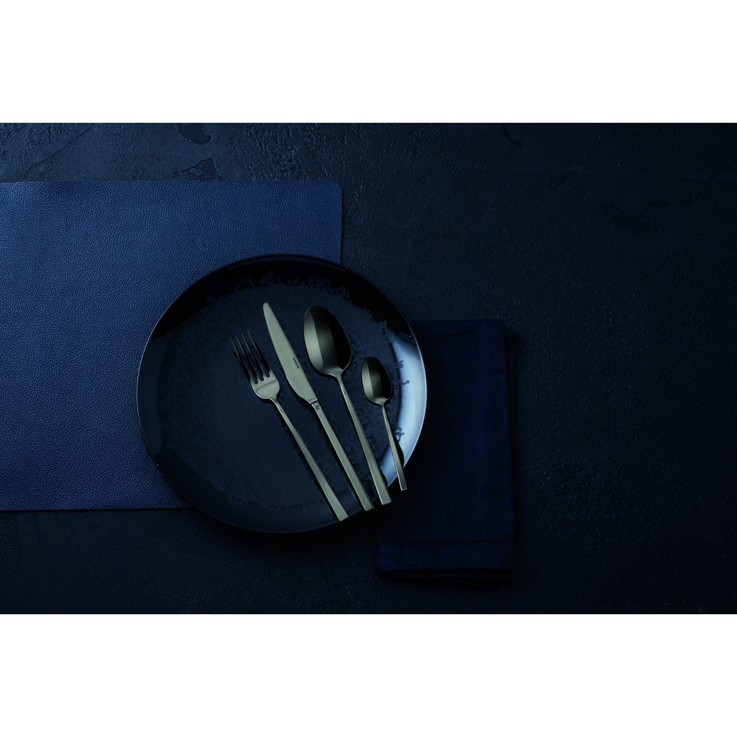sambonet Besteck-Set Sambonet Rock Besteck 24tlg. 2Black