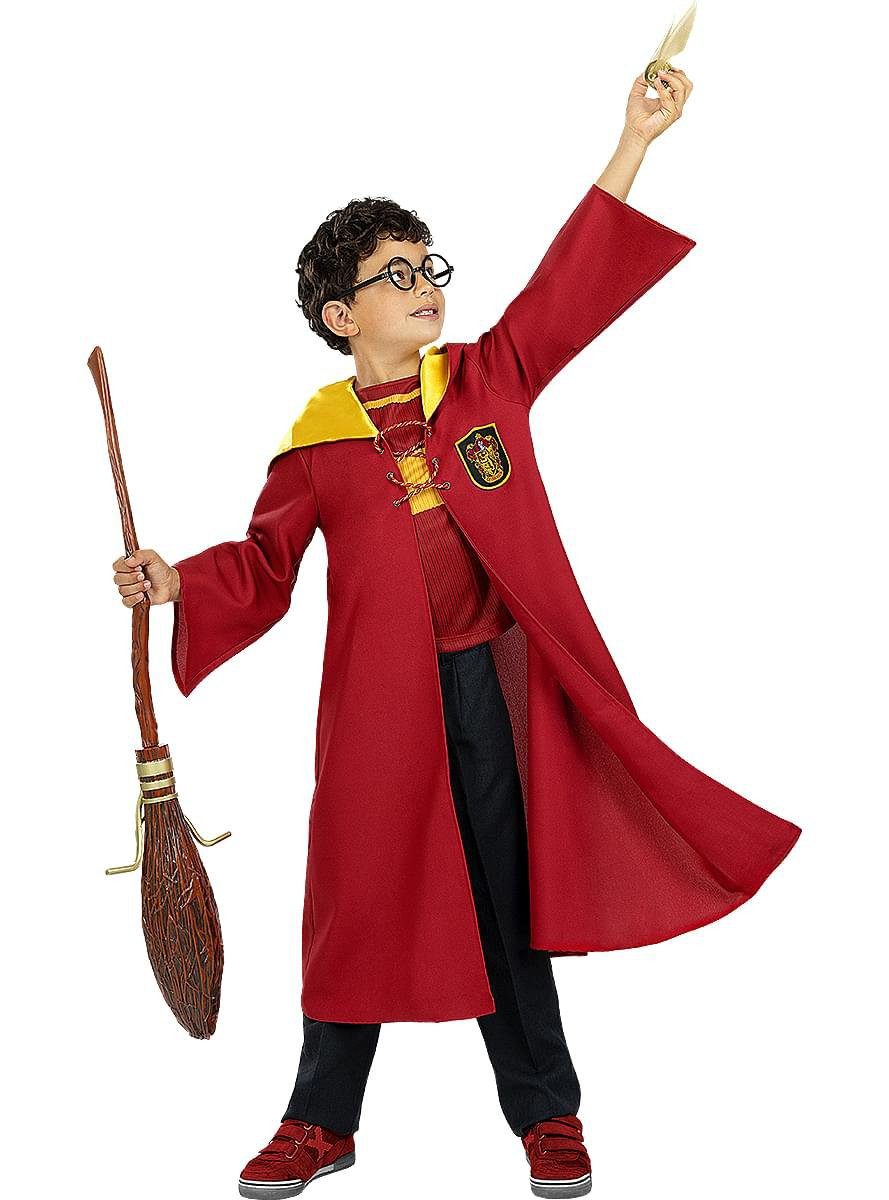 Metamorph Zauberer-Kostüm Harry Potter – Gryffindor Quidditch Kostüm für Kin, Der Sportdress für Zauberschüler