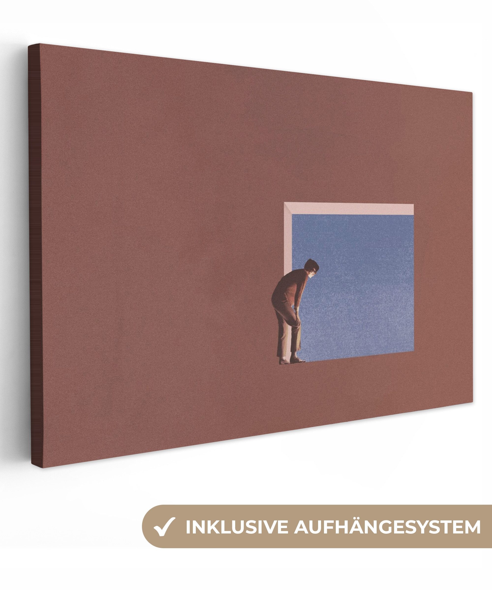OneMillionCanvasses® Leinwandbild Mensch - Jahrgang - günstig online kaufen