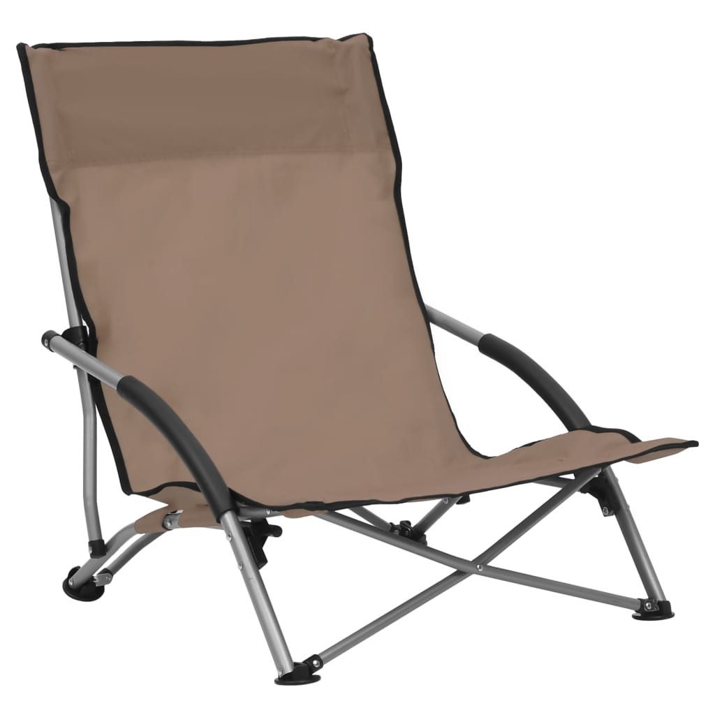 vidaXL Gartenstuhl Klappbare Strandstühle 2 Stk. günstig online kaufen