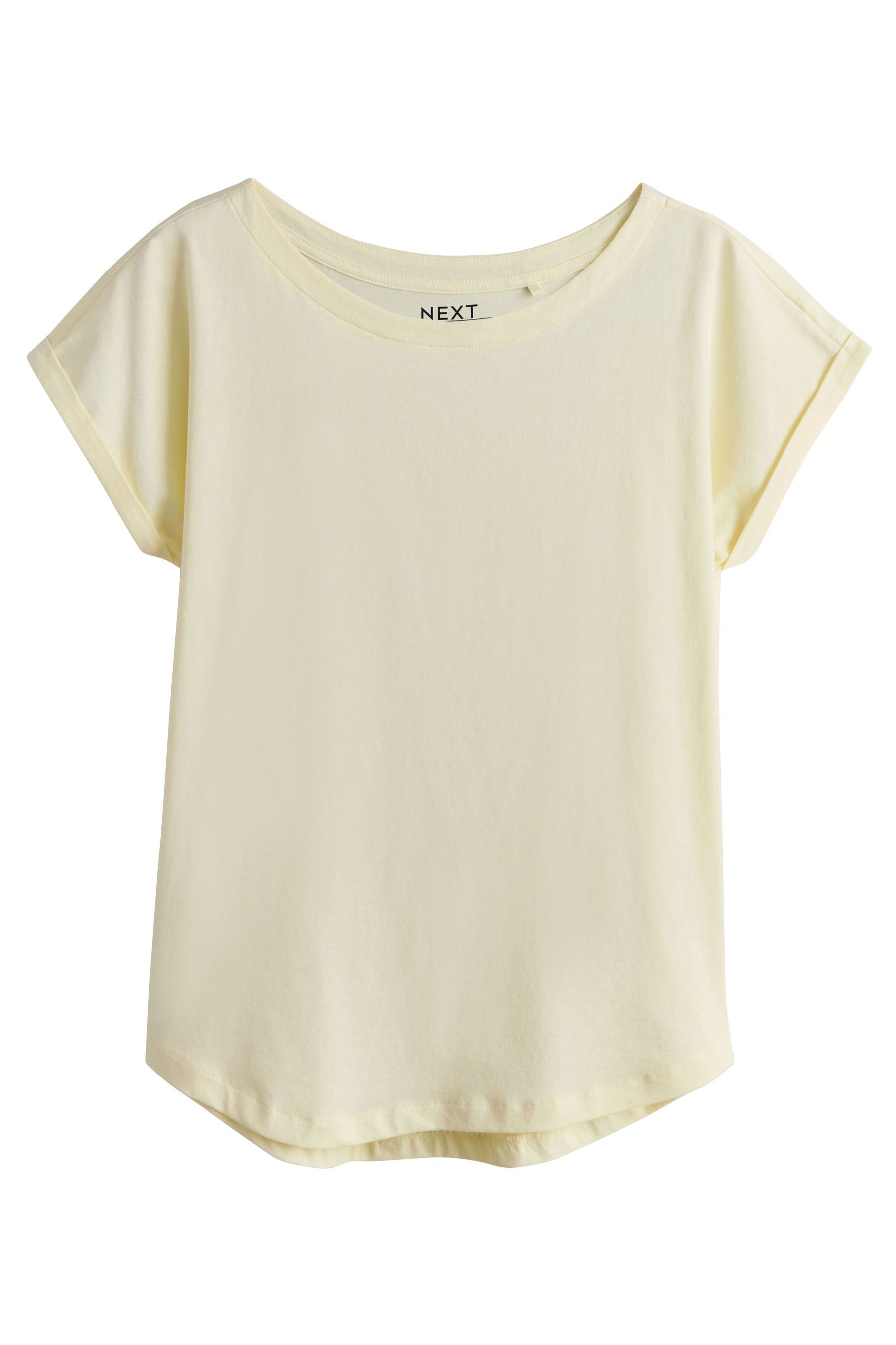 Next T-Shirt 5er-Pack T-Shirts mit Flügelärmeln Baumwolle (5-tlg) günstig online kaufen