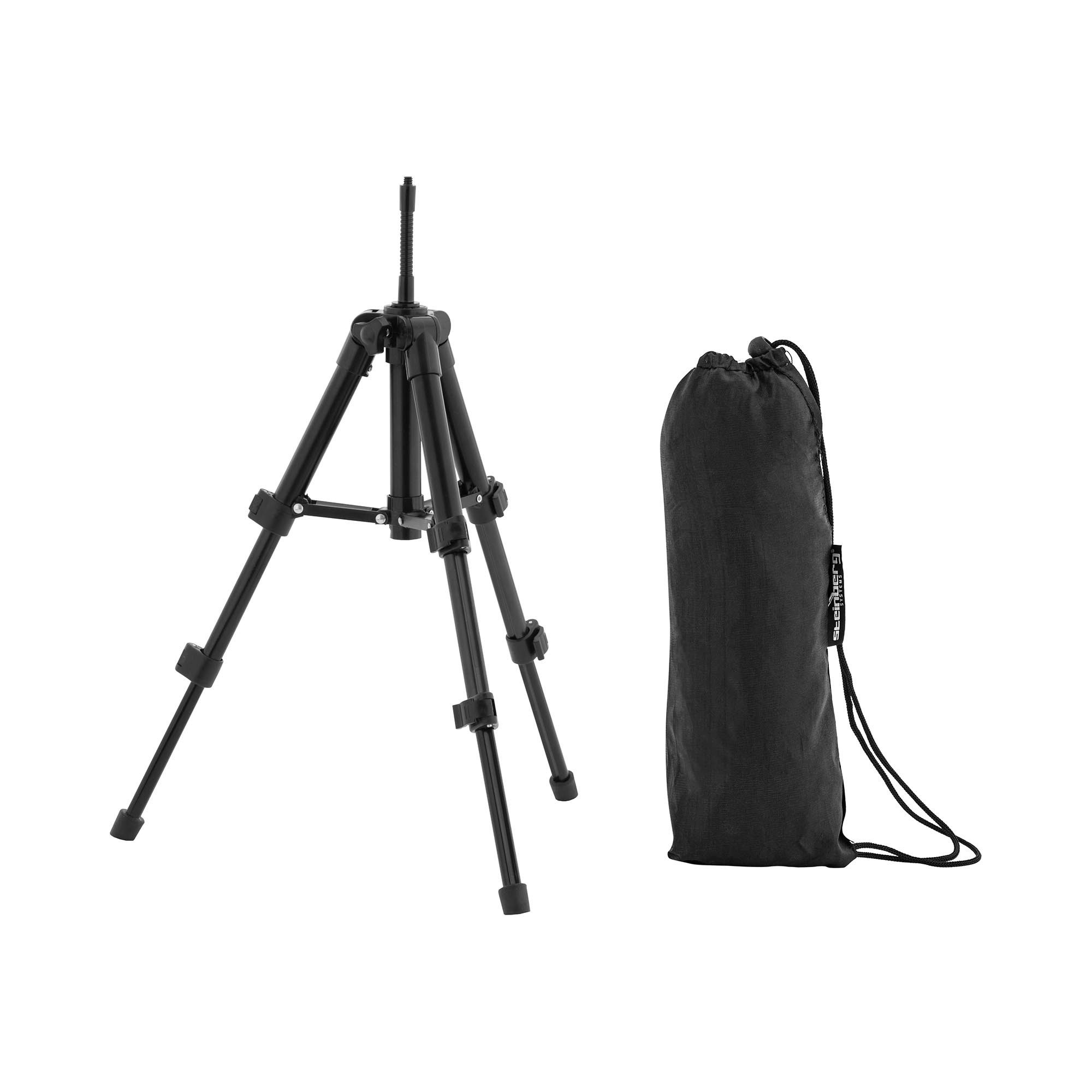 Steinberg Systems Stativ universal Tripod 1/4"-Gewinde 248-404 mm Kamerastativ Dreibeinstativ
