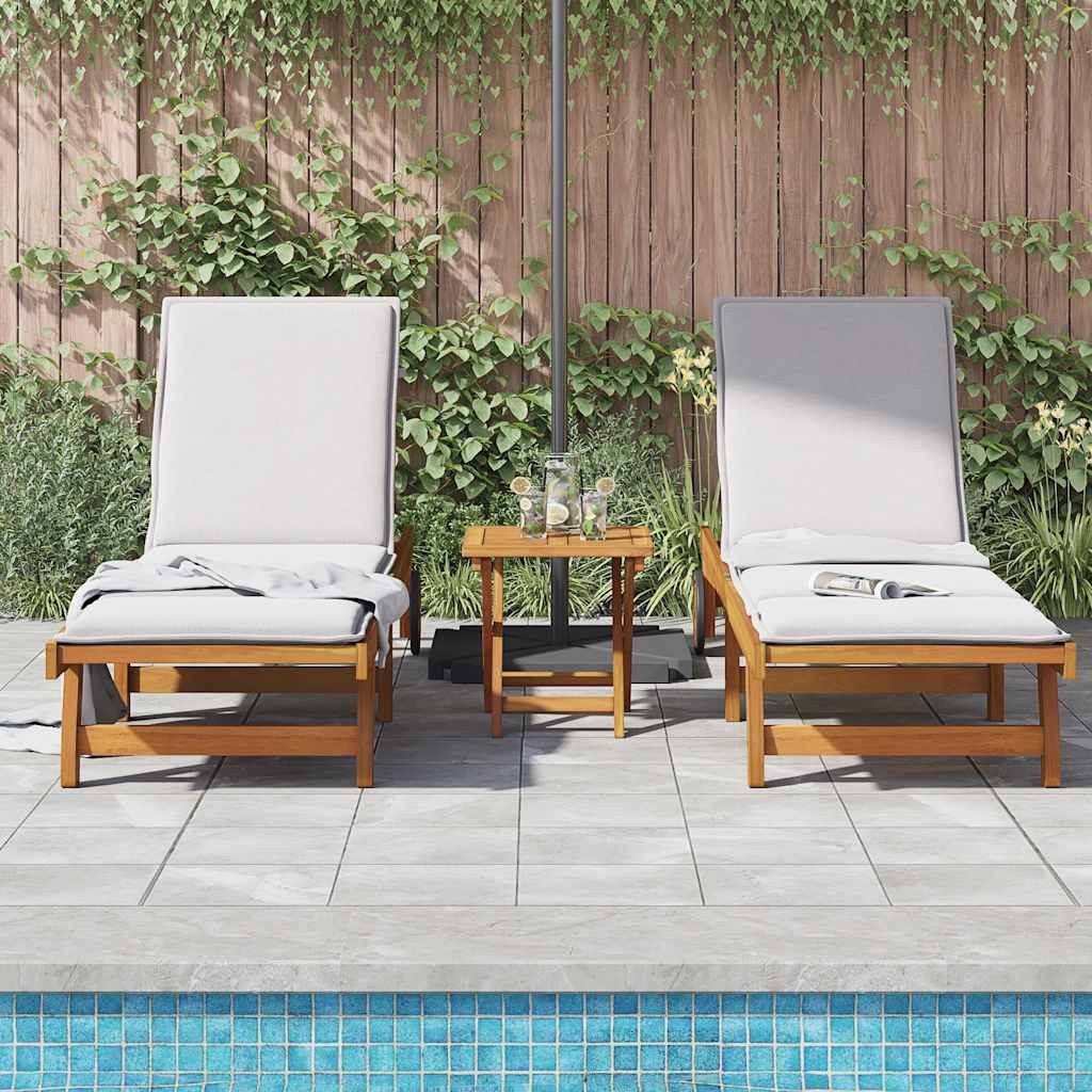 vidaXL Gartenliege Sonnenliegen 2 Stk. mit günstig online kaufen